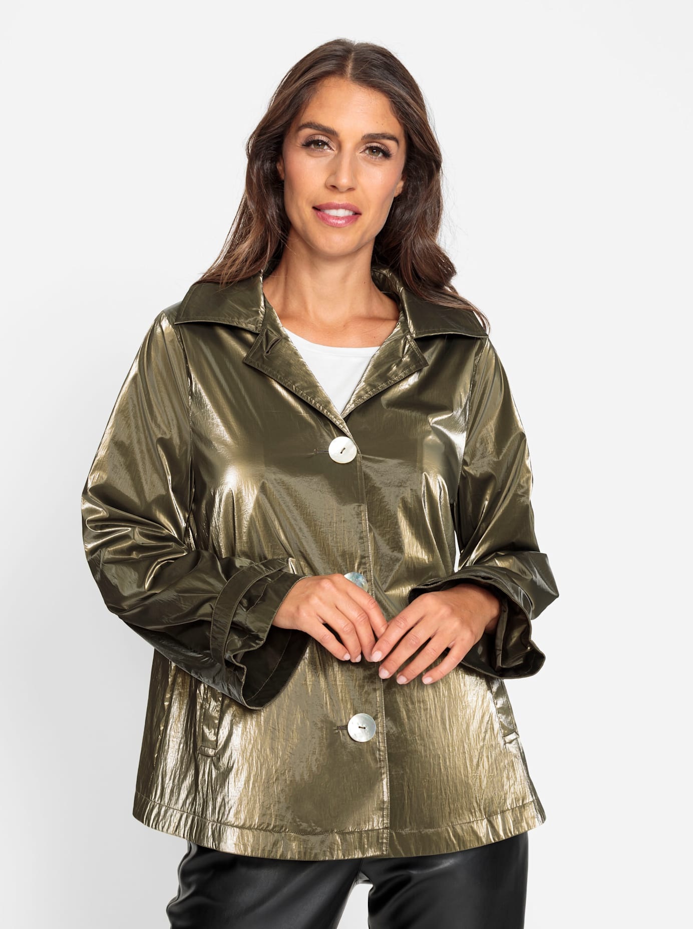 heine Langjacke, mit Kapuze