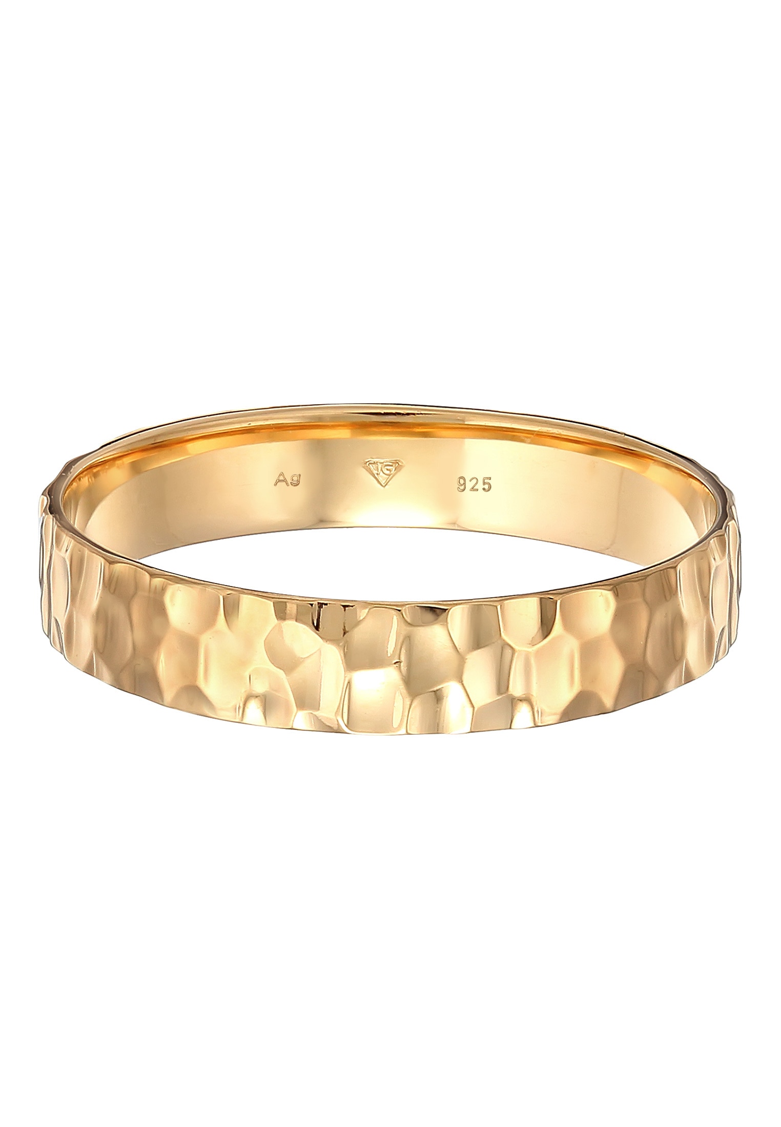 Kuzzoi Silberring »Ring Bandring Herrenring Freundschaftsring 925 Silber«
