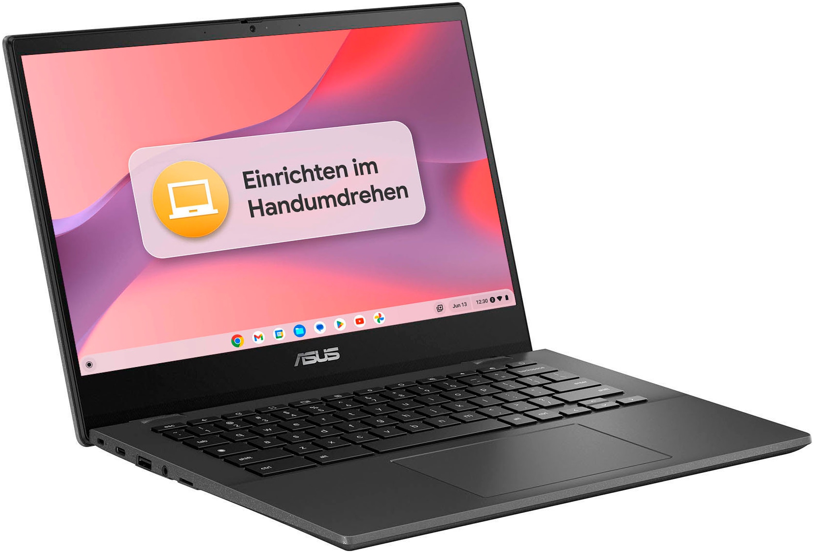 Asus Chromebook »CM1402CM2A-EK0135«, 35,6 cm, / 14 Zoll, MediaTek, Kompanio, Mali-G52 MC2, 128 GB SSD, ChromeOS, Clamshell Laptop with Full HD Panel