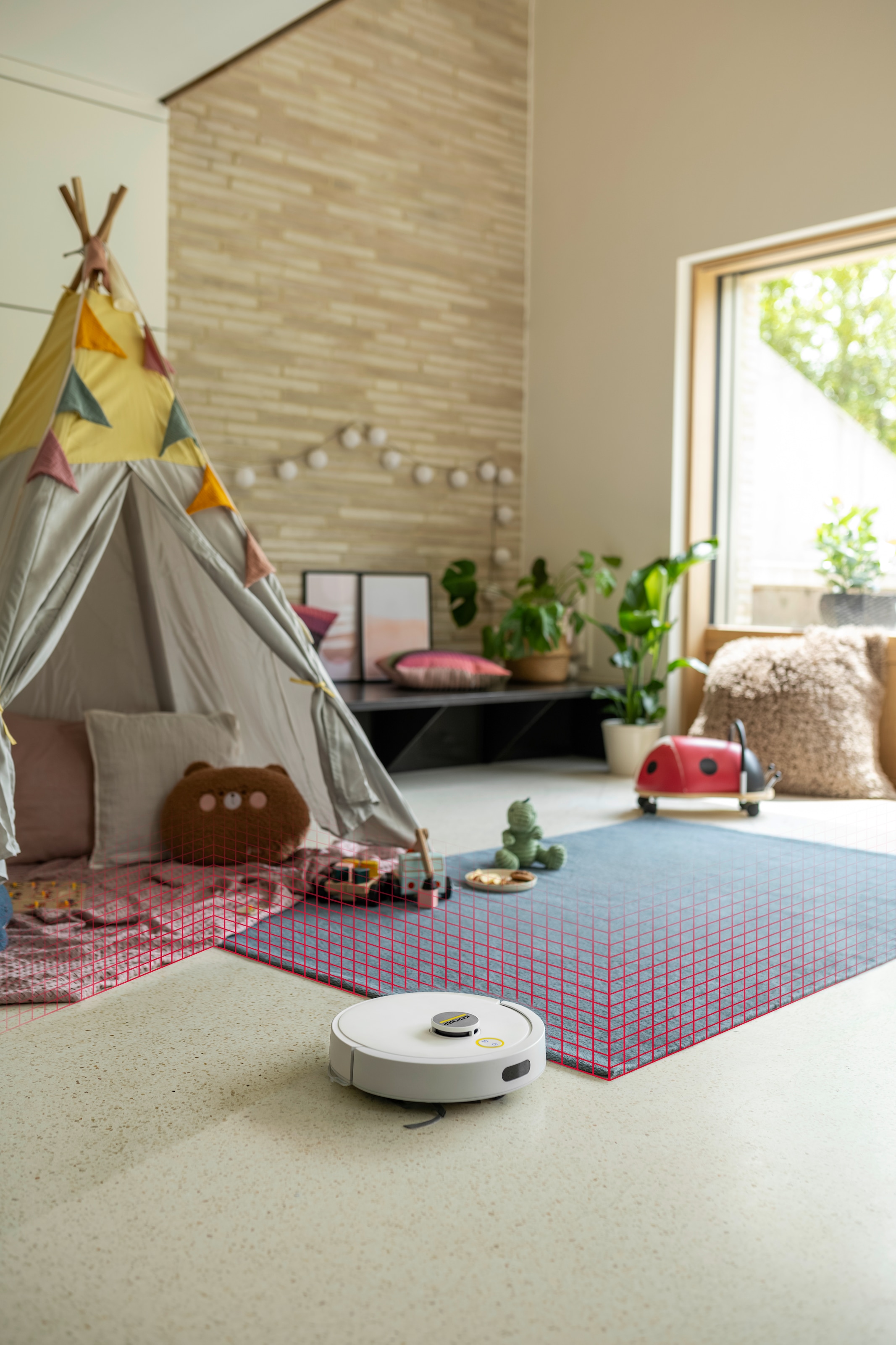 KÄRCHER Akku-Saugwischer »RVC 3 Comfort Extra« Absaugstation