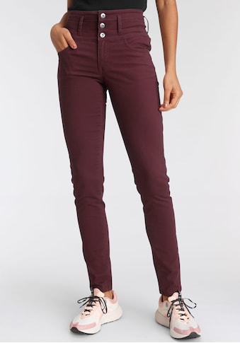 Arizona Slim-fit-Jeans »mit extra breitem Bund«, High Waist kaufen