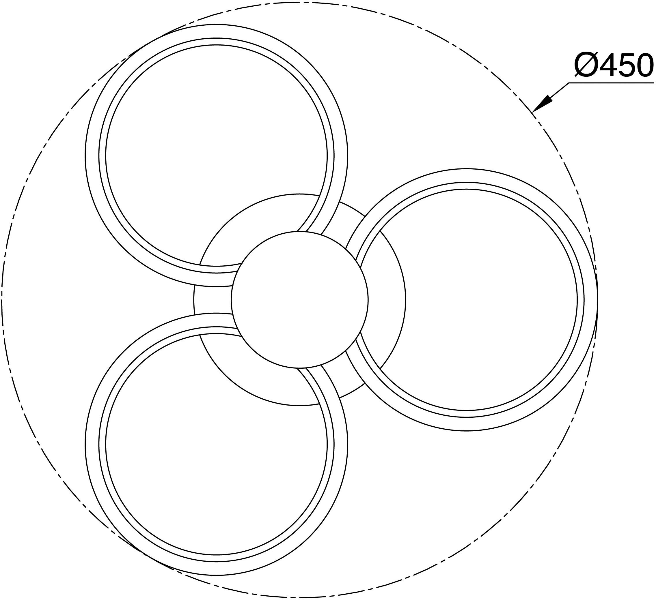 näve LED Deckenleuchte »Cimo« LED-Modul 1 Stk. Warmweiß stufenweise dimmbar per Wandschalter, Lichtfarbe warmweiß, schwarz