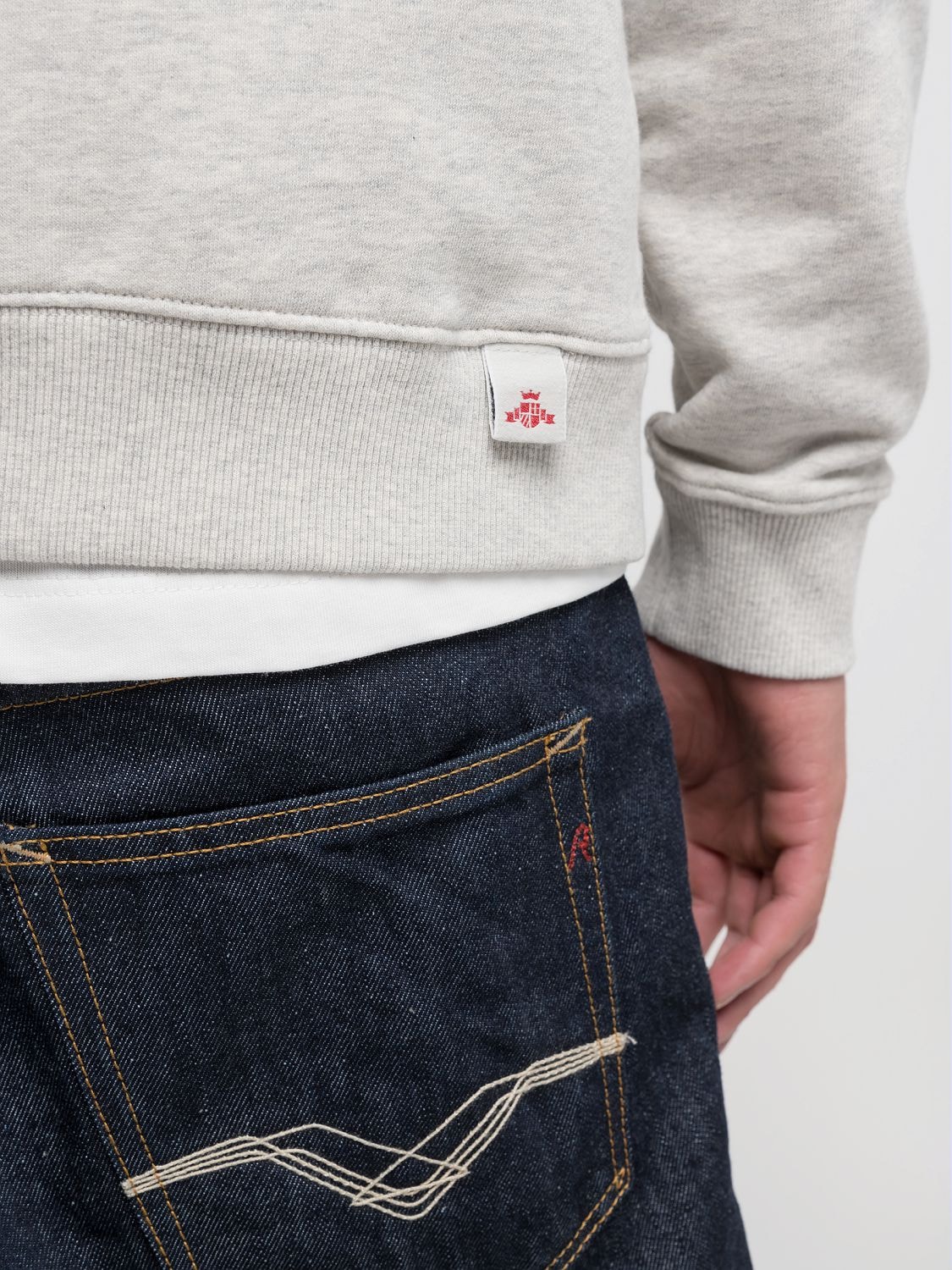 Replay Sweatshirt, mit Stickerei auf der Brust