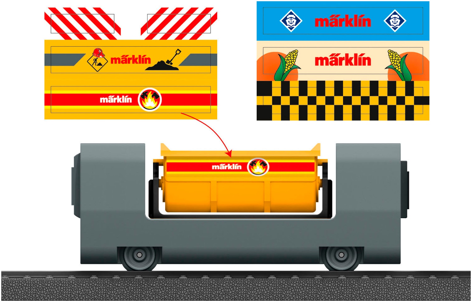 Märklin Güterwagen »Märklin my world - Kippwagen - 44141«