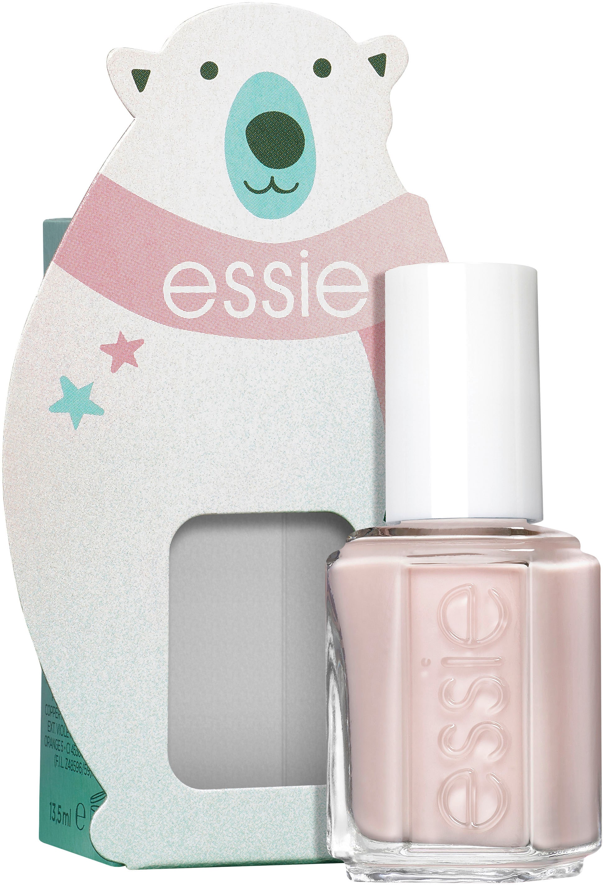 essie Nagellack-Set »Essie Nagellack X-Mas Coffret Eisbär«, mit natürlichen Inhaltsstoffen