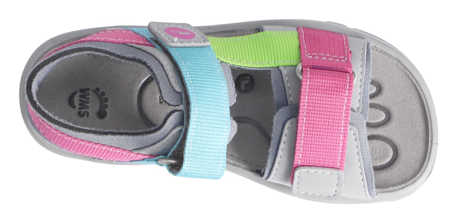 Ricosta Sandale »Loen WMS: mittel«  , Trekkingsandale mit Klettverschluss, Größenschablone zum Download