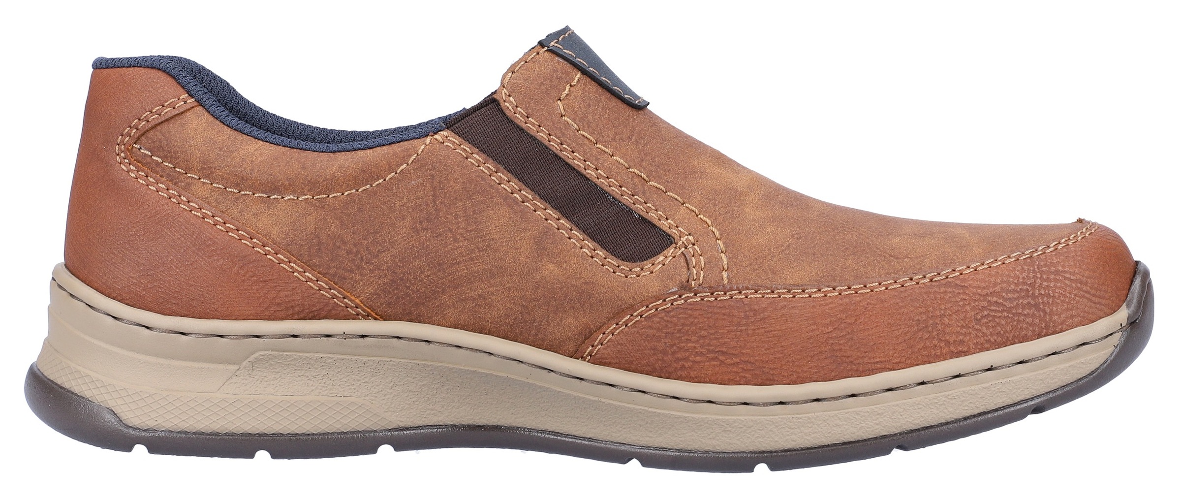 Rieker Slipper, Schlupfschuh, Halbschuh mit Stretcheinsätze