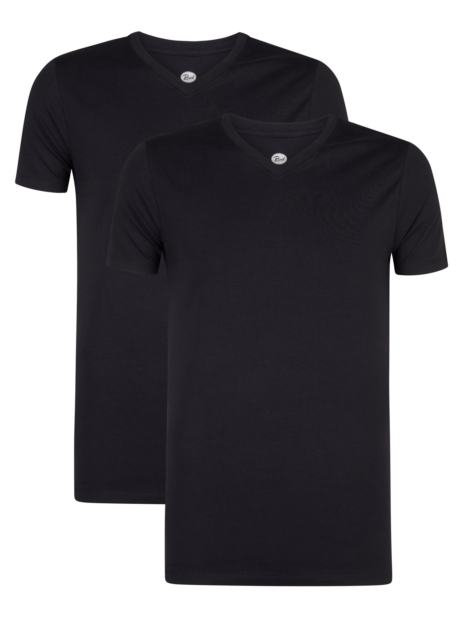 Petrol Industries T-Shirt »Men Body Fit V-Neck - 2PACK« Packung, 2er-,  Auch ideal zum Unterziehen