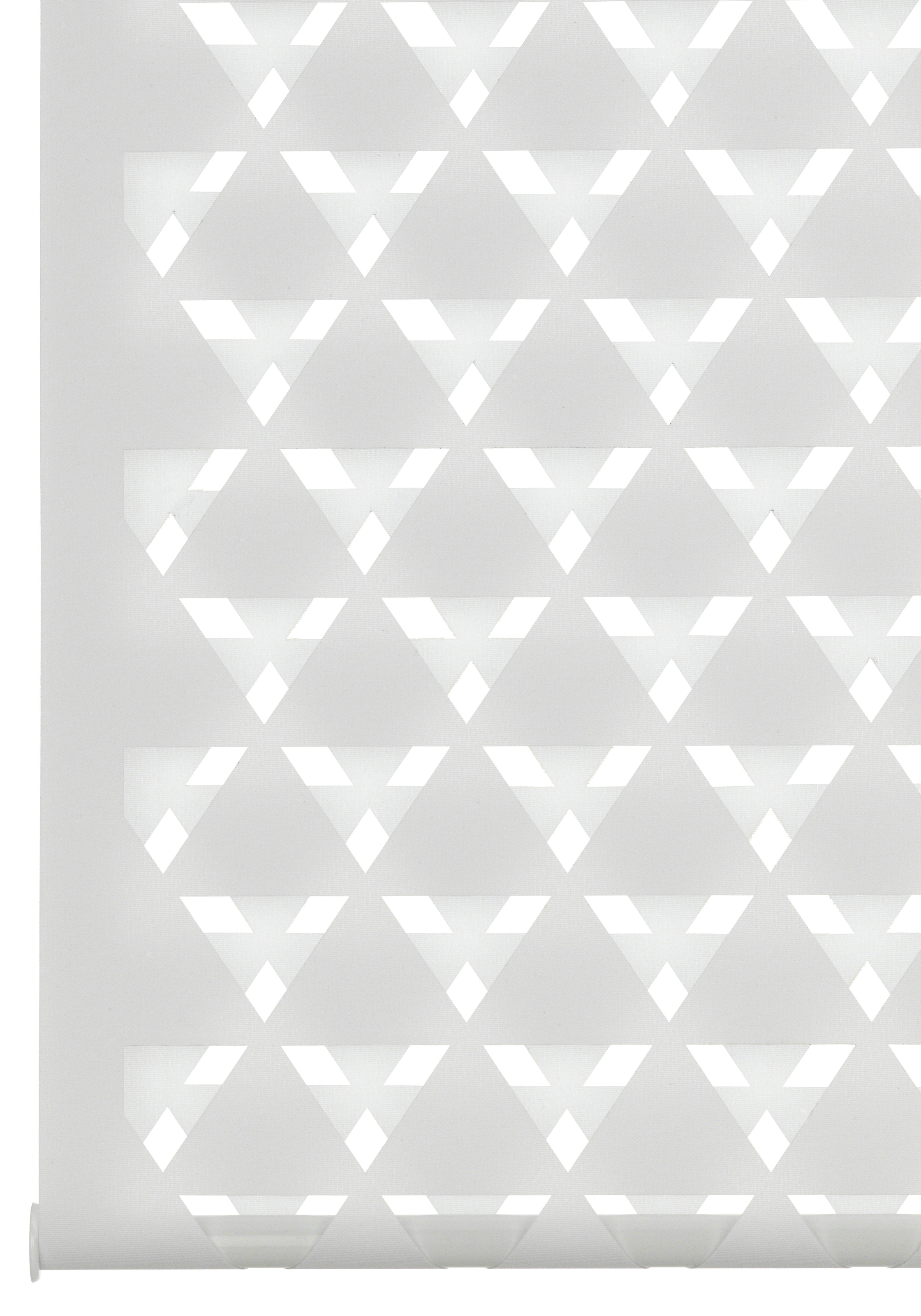 GARDINIA Doppelrollo »EASYFIX Duo Rollo Cut-Out Dreieck«, Lichtschutz, ohne  Bohren, außergewöhnliche Lichteffekte durch Cut-Out Stoff online kaufen |  mit 3 Jahren XXL Garantie