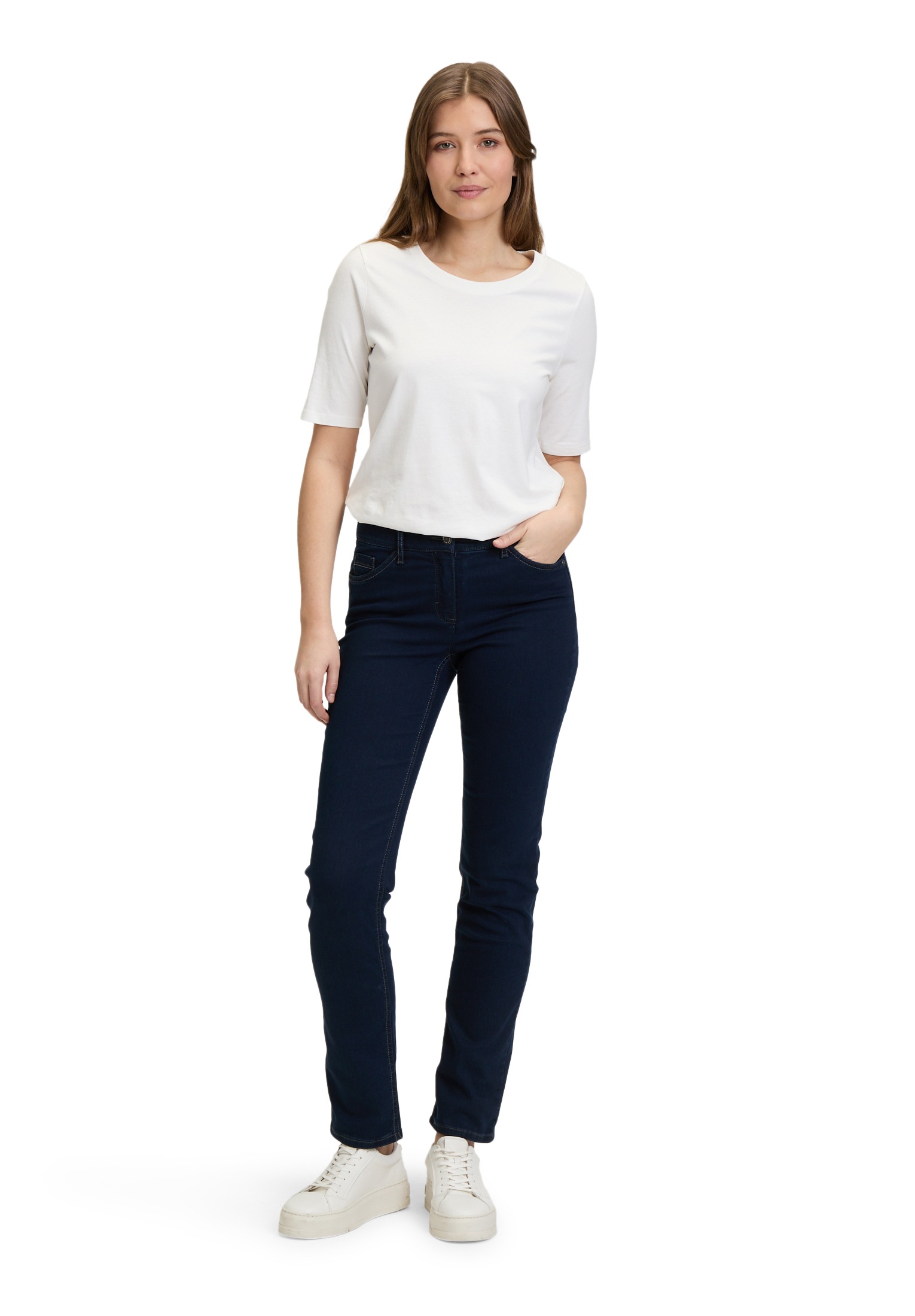 Betty Barclay Relaxhose »Basic-Jeans mit aufgesetzten Taschen«