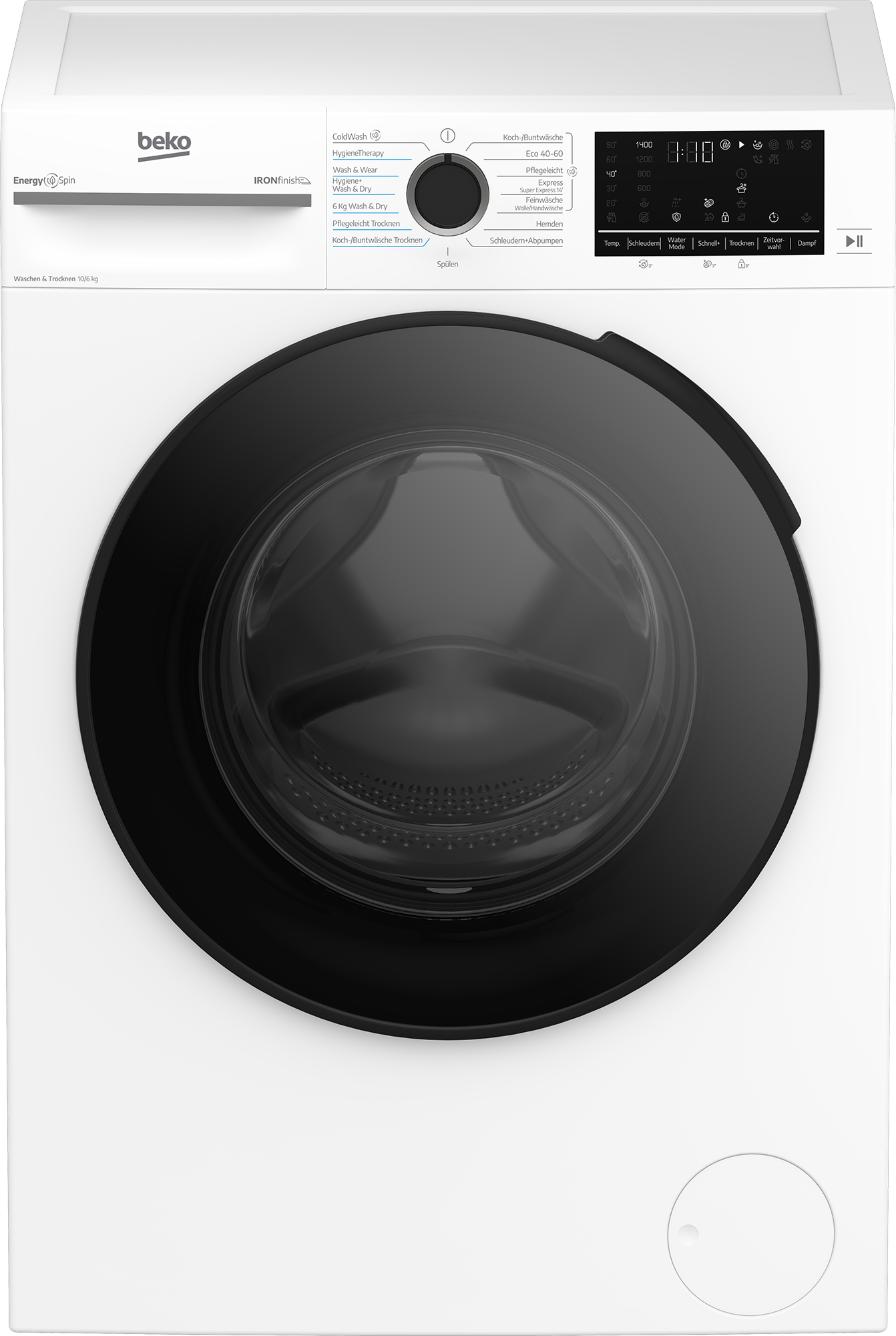 BEKO Waschtrockner »BDFT4104A20C« 10 kg /6 kg 76 dB(A)
