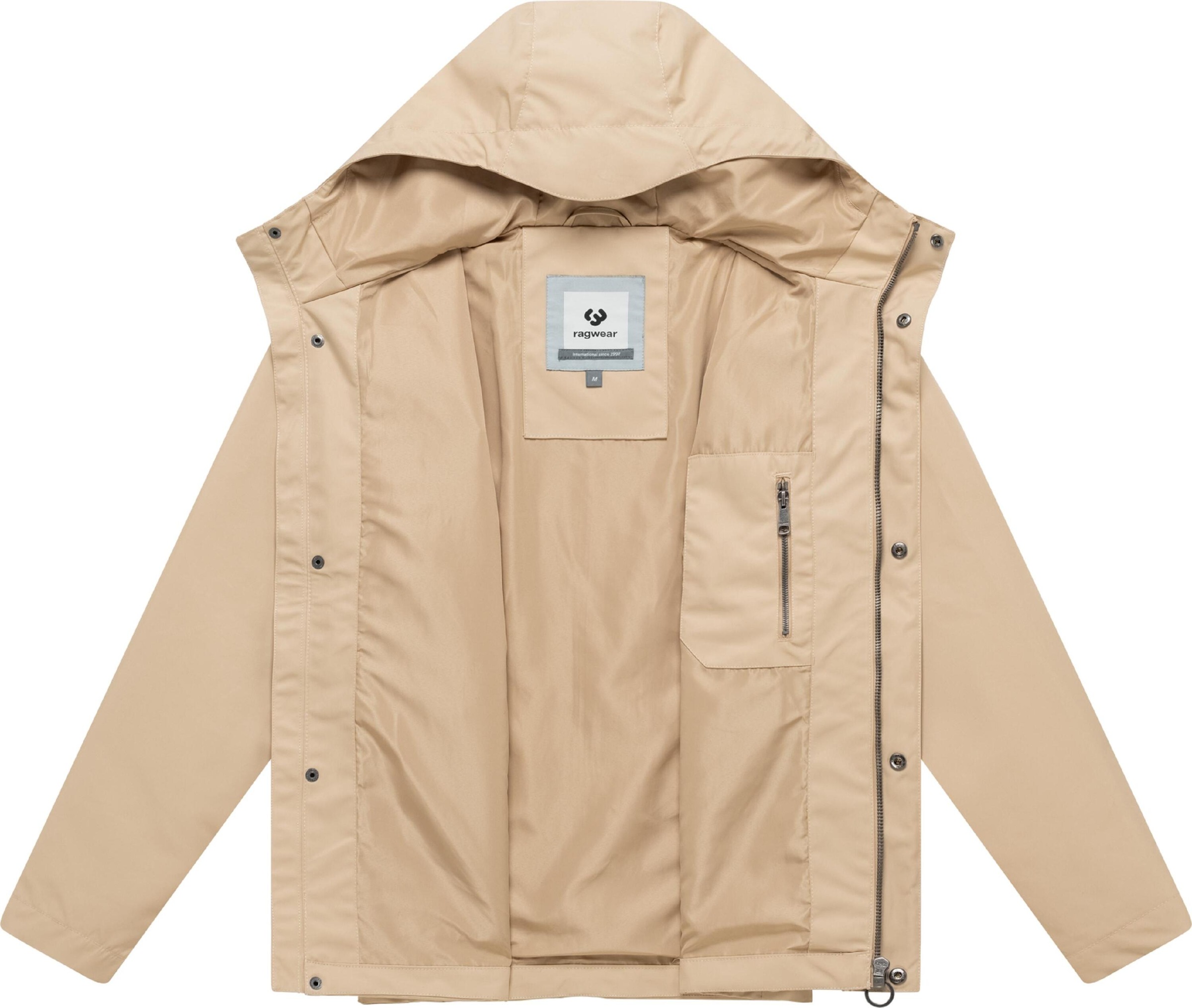 Ragwear Funktionsjacke »Funktionsjacke Mr Them Light YOUMODO« mit Kapuze Atmungsaktiverund wasserdichte Übergangsjacke