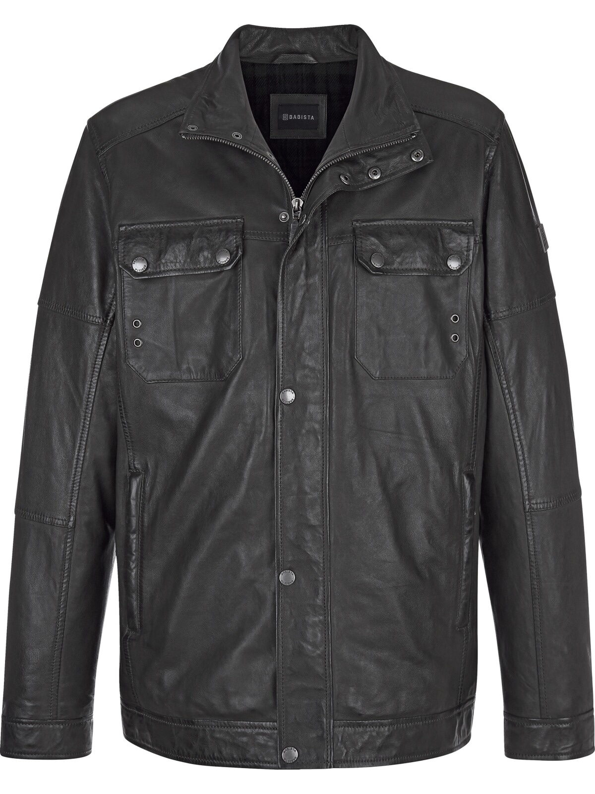 Babista Lederjacke »Lederjacke SOLIENTE«, (1 St.), mit modischen Ziernähten
