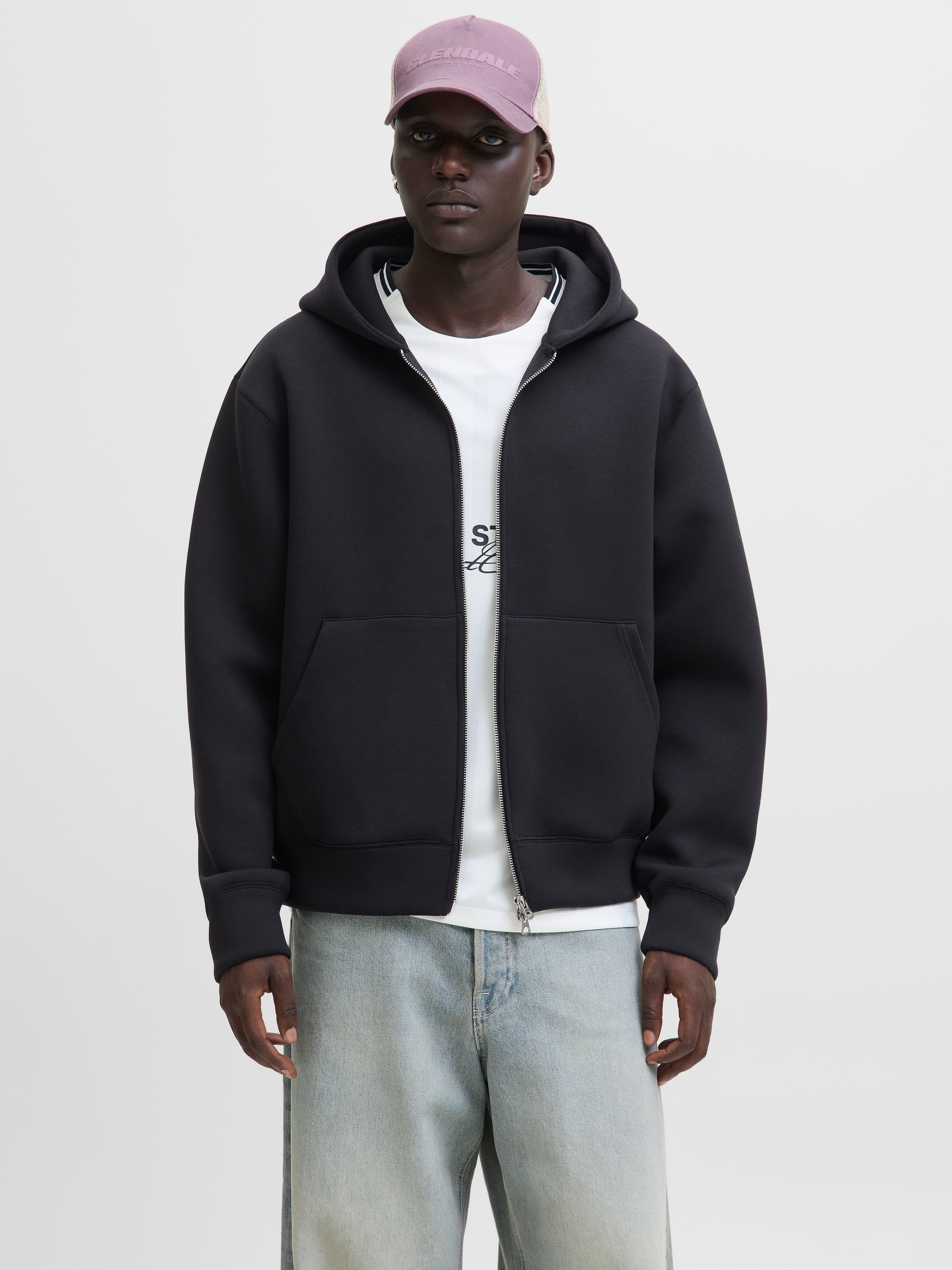 Jack & Jones Kapuzensweatshirt »JCOCOVER SCUBA SWEAT ZIP HOOD NOOS«
