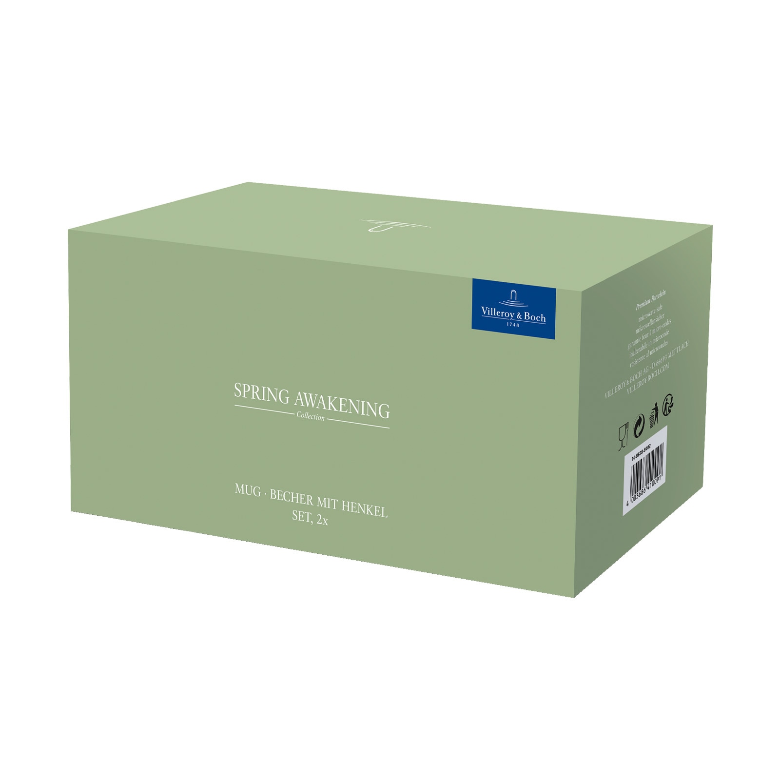 Villeroy & Boch Becher »Henkelbecher Spring Awakening 390 ml 2er Set bunt«