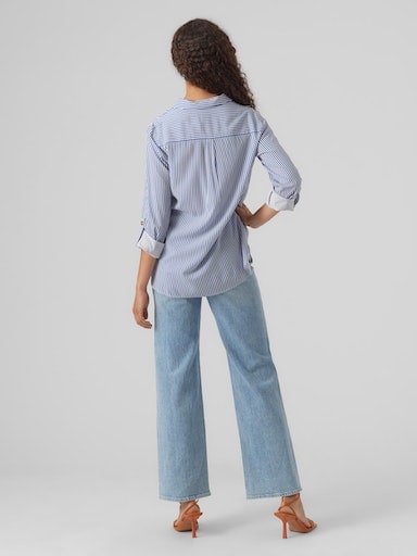 Vero Moda Hemdbluse »VMBUMPY L/S SHIRT NEW WVN GA NOOS« Viskose, regular fit