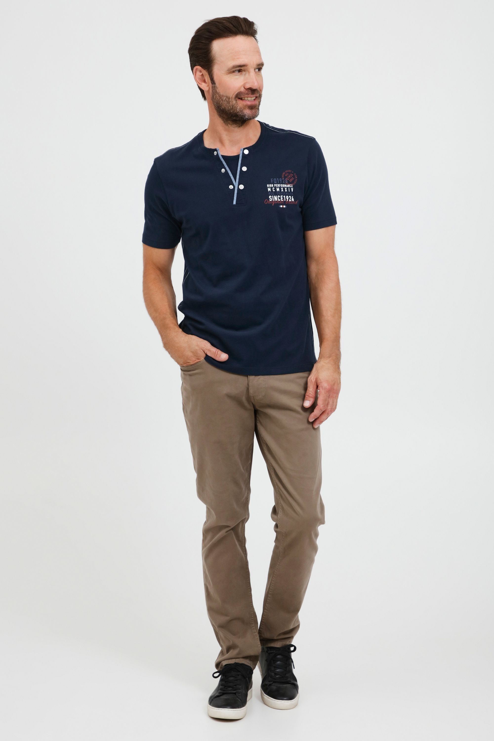 FQ1924 Henleyshirt »Henleyshirt FQRudolf«