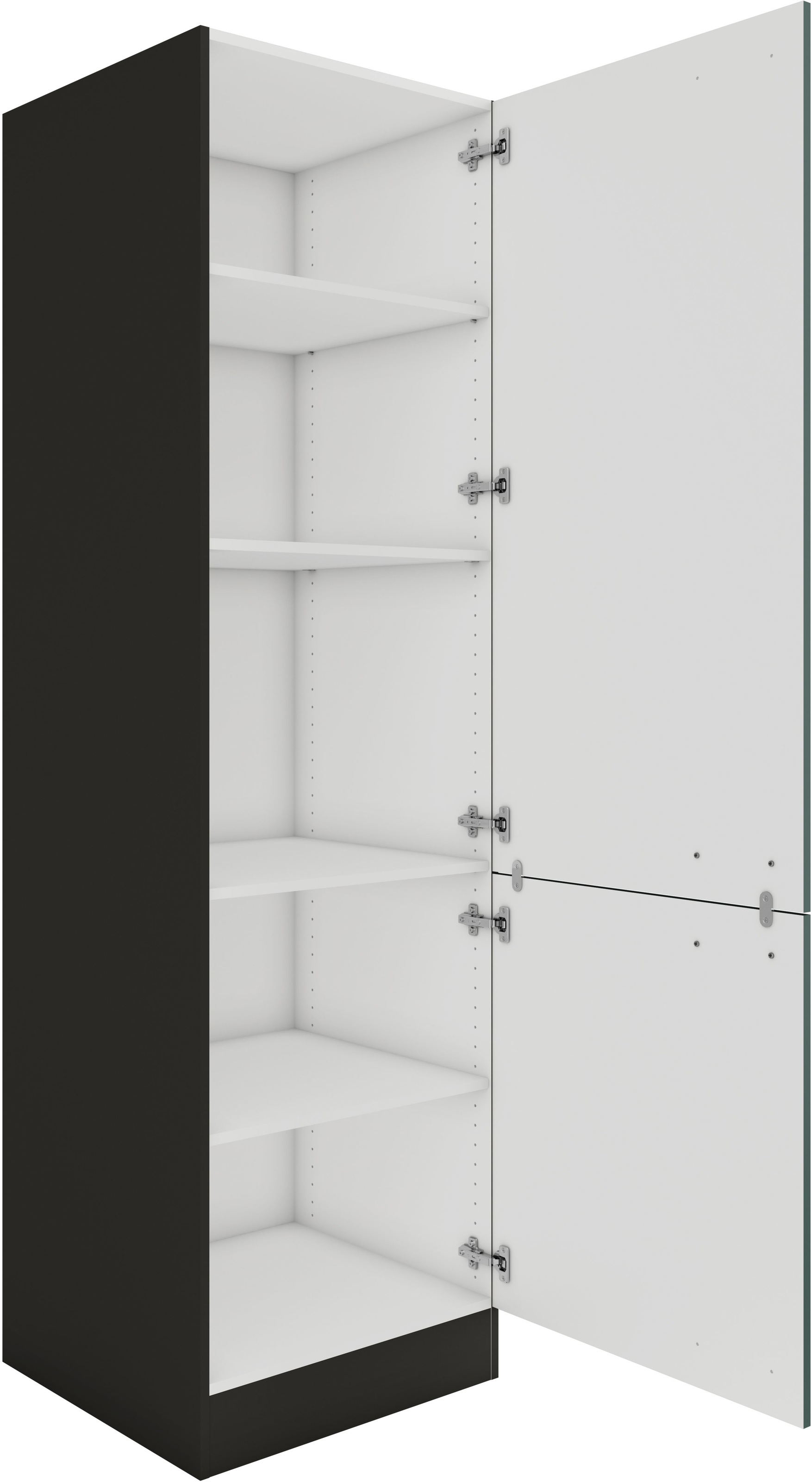 OPTIFIT Hochschrank »Palma« Breite 60 cm, Höhe 206,8 cm, 5 Fächer