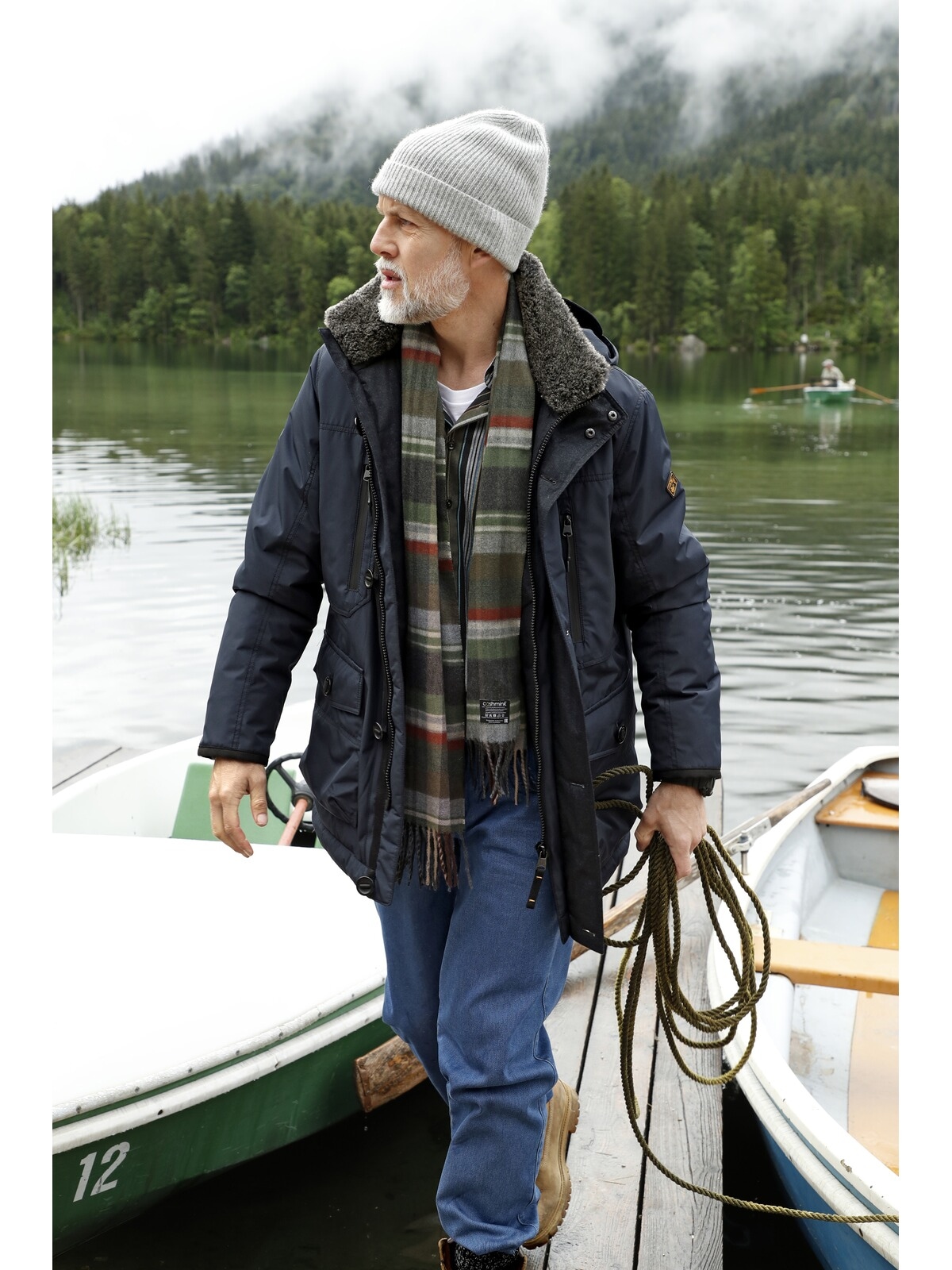 Jan Vanderstorm Winterjacke »Funktionsjacke BOTULFR«, (1 St.)