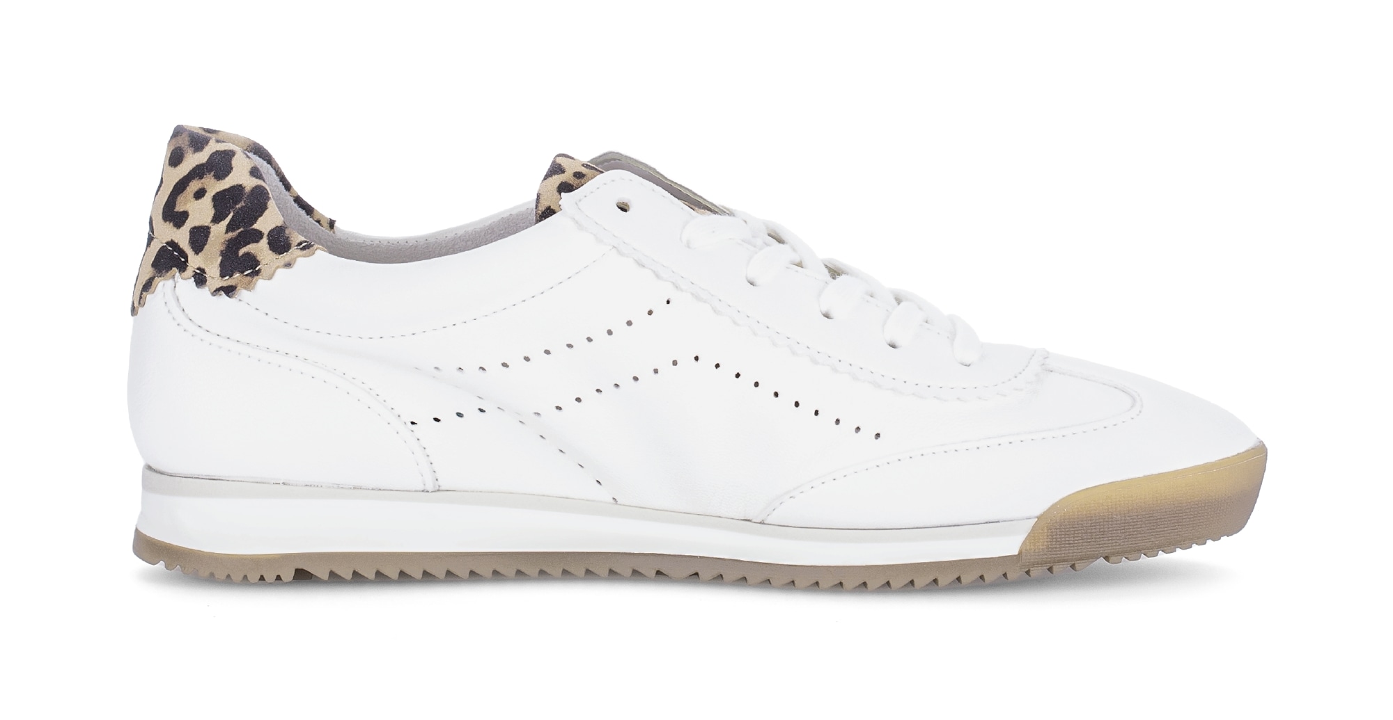 Gabor Keilsneaker  Freizeitschuh, Halbschuh, Schnürschuh im Leo-Look