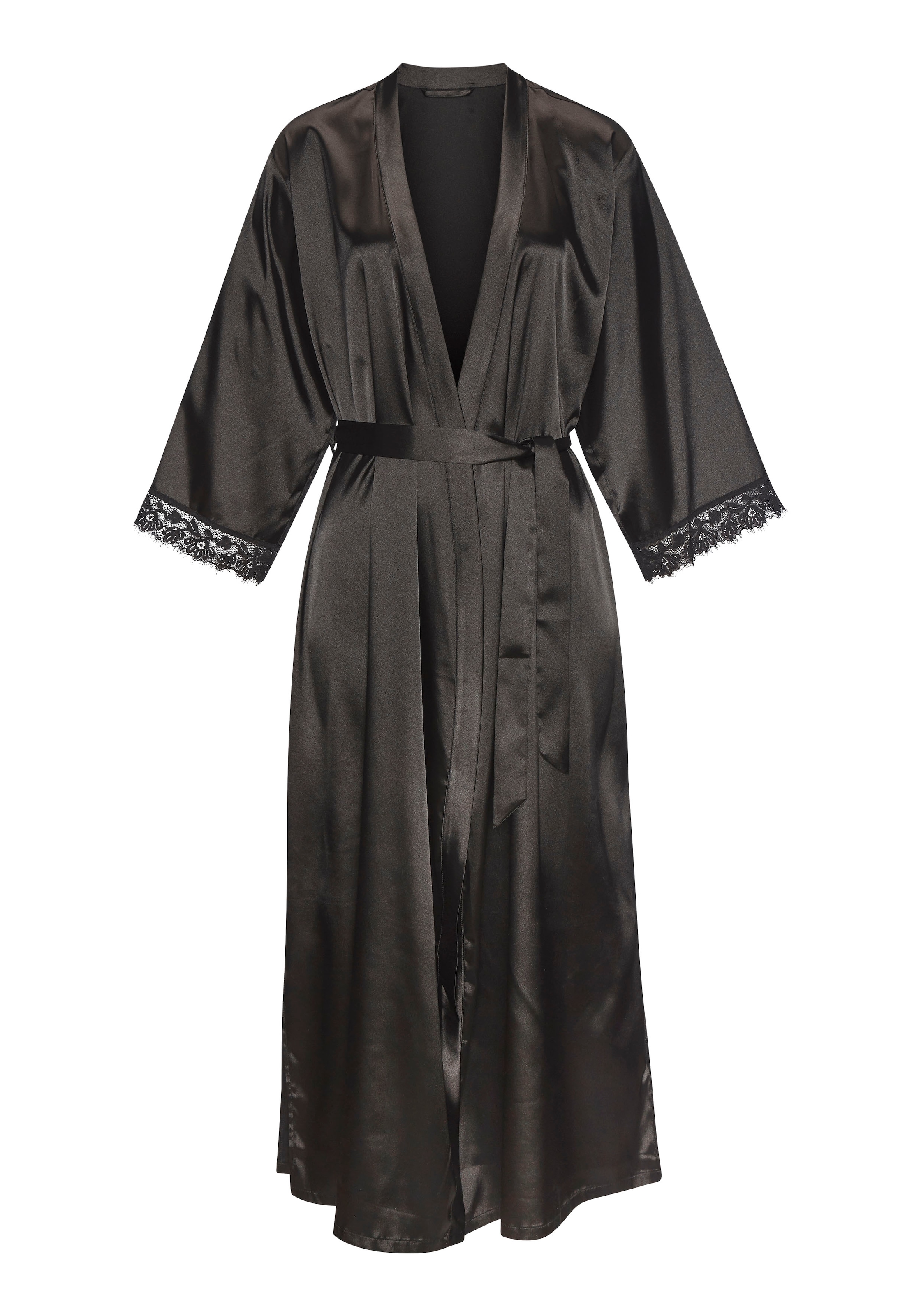 LASCANA Kimono Mit spitze besetzte Ärmel
