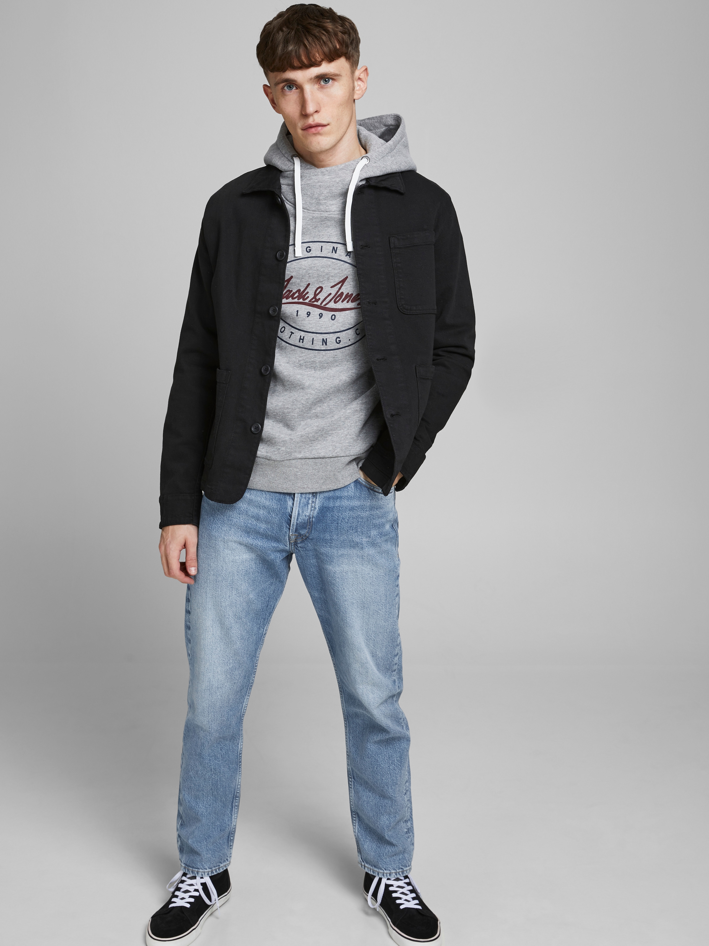 Jack & Jones PlusSize Loose-fit-Jeans »JJICHRIS JJORIGNIAL MF 912 NOOS PLS«