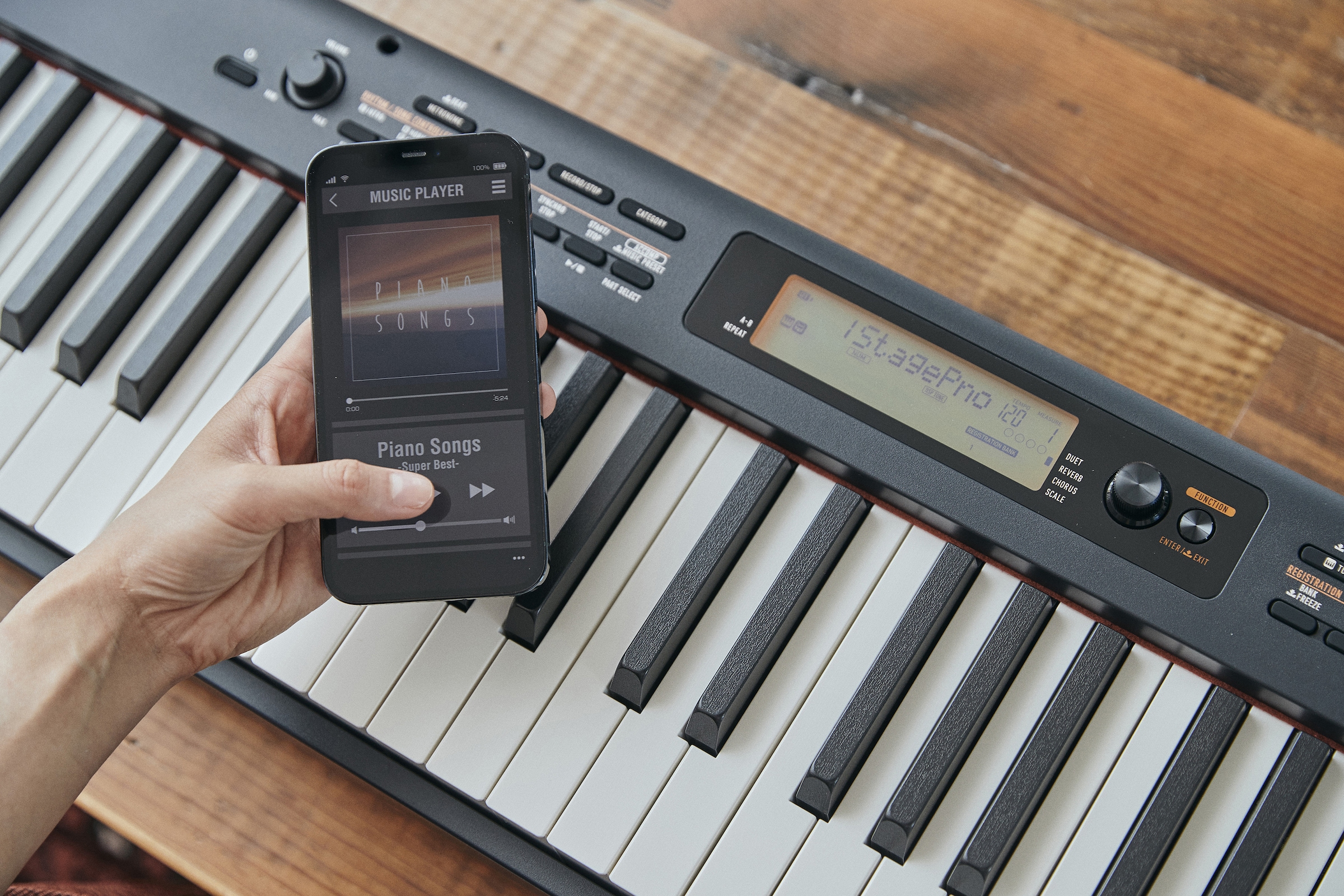 CASIO Digitalpiano »CDP-S360BK«, mit Stativ und Pedal