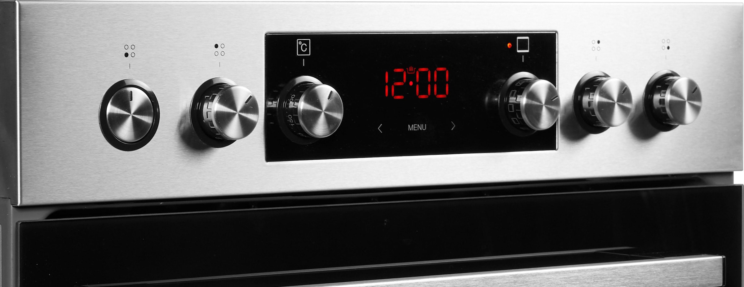 Amica Elektro-Herd-Set »EHCX 933 110 E«, mit 1-fach-Teleskopauszug, Steam Clean, SteamClean