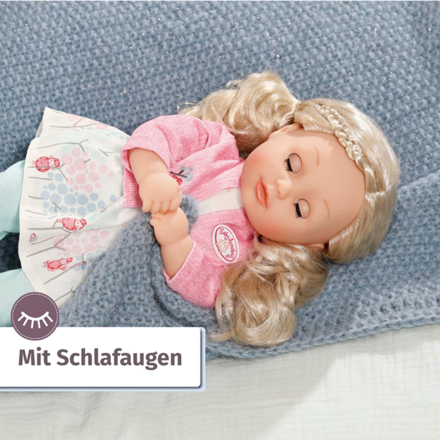 Baby Annabell Stehpuppe »Little Sophia, 36 cm«, mit Schlafaugen