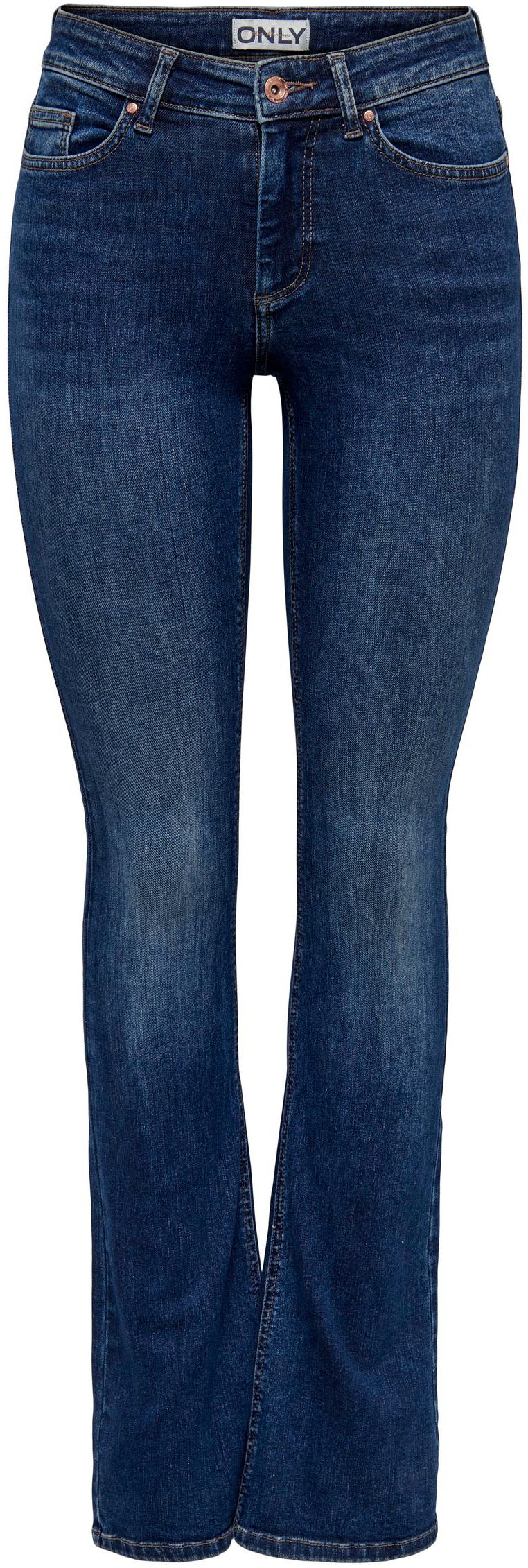 ONLY Bootcut-Jeans »ONLBLUSH MID FLARED DNM TAI021« bei ♕