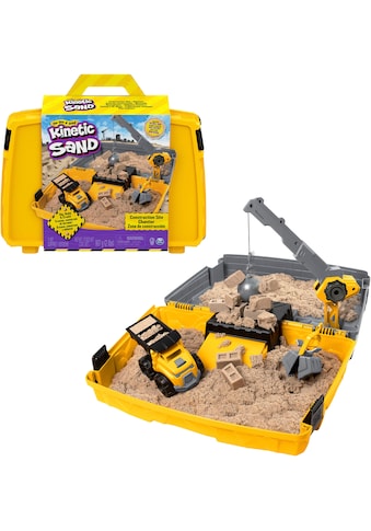 Kreativset »Kinetic Sand - Construction Folding Sandbox 907 g«