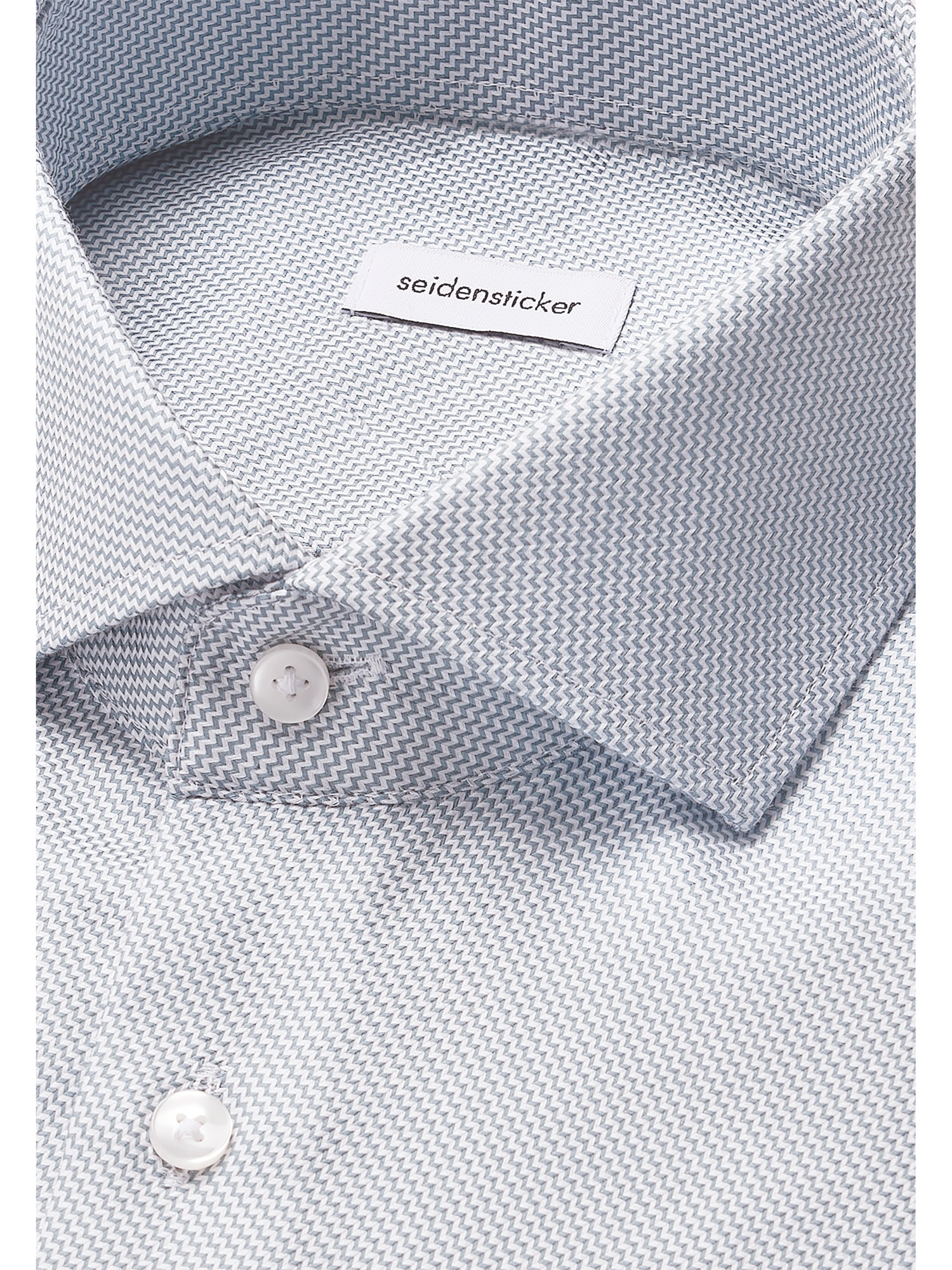 seidensticker Businesshemd »Schwarze Rose«, Regular 1/1 Kentkragen Struktur