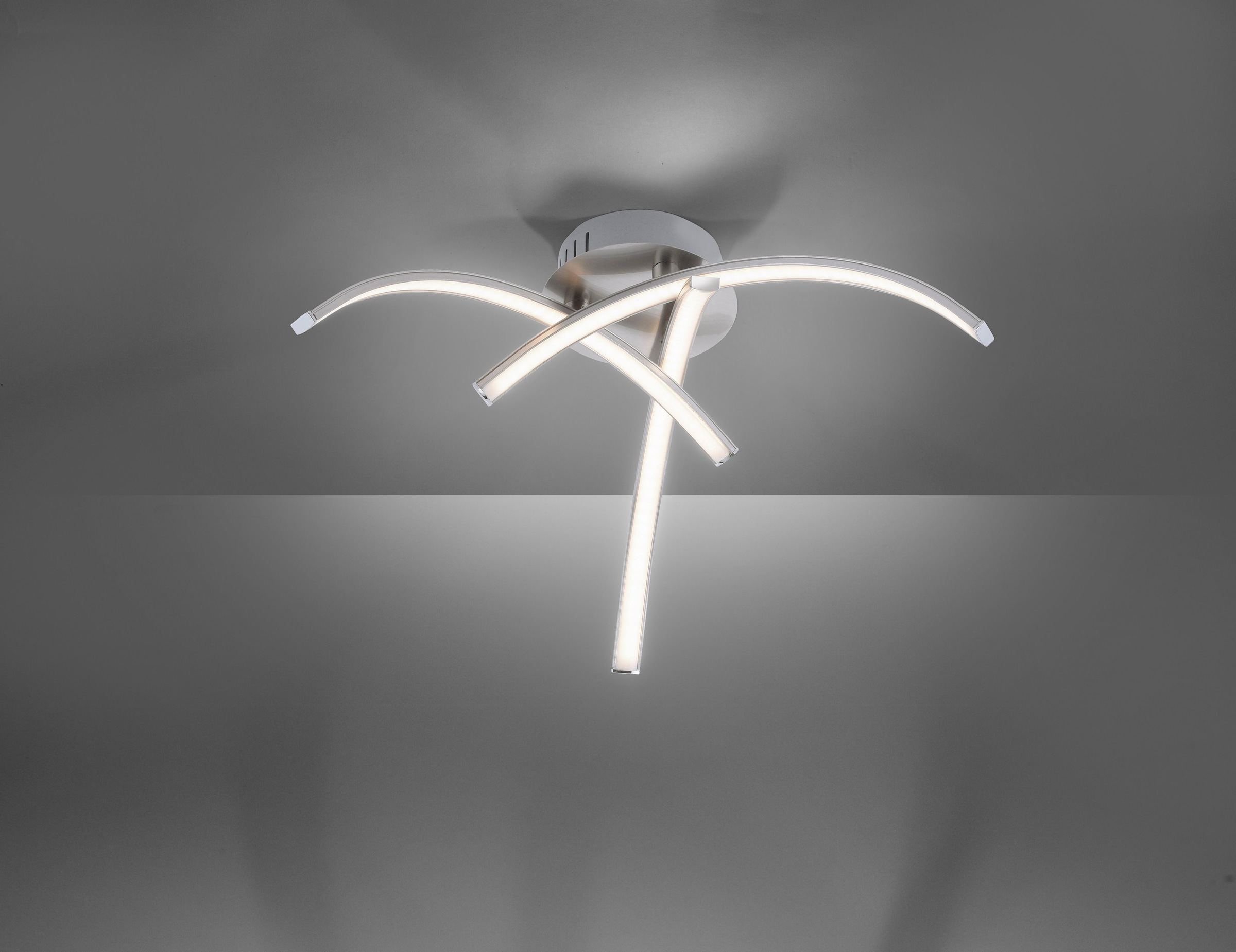 Deckenlampe | kaufen Jahren »VALERIE«, 3 LED Leuchten Deckenleuchte XXL mit online flammig-flammig, 3 LED Direkt Garantie