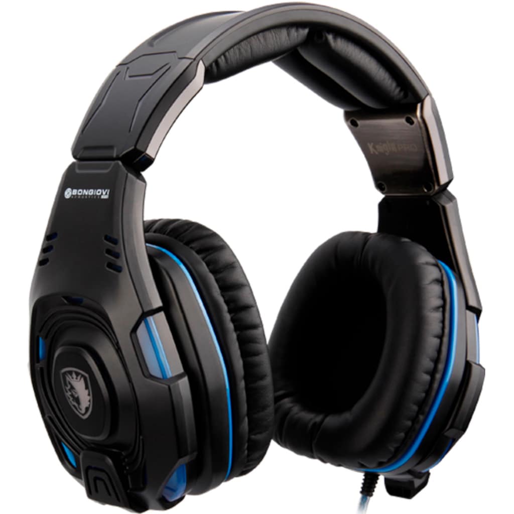 Sades Gaming-Headset »Knight Pro SA-907Pro«, Noise-Reduction, RGB-Beleuchtung