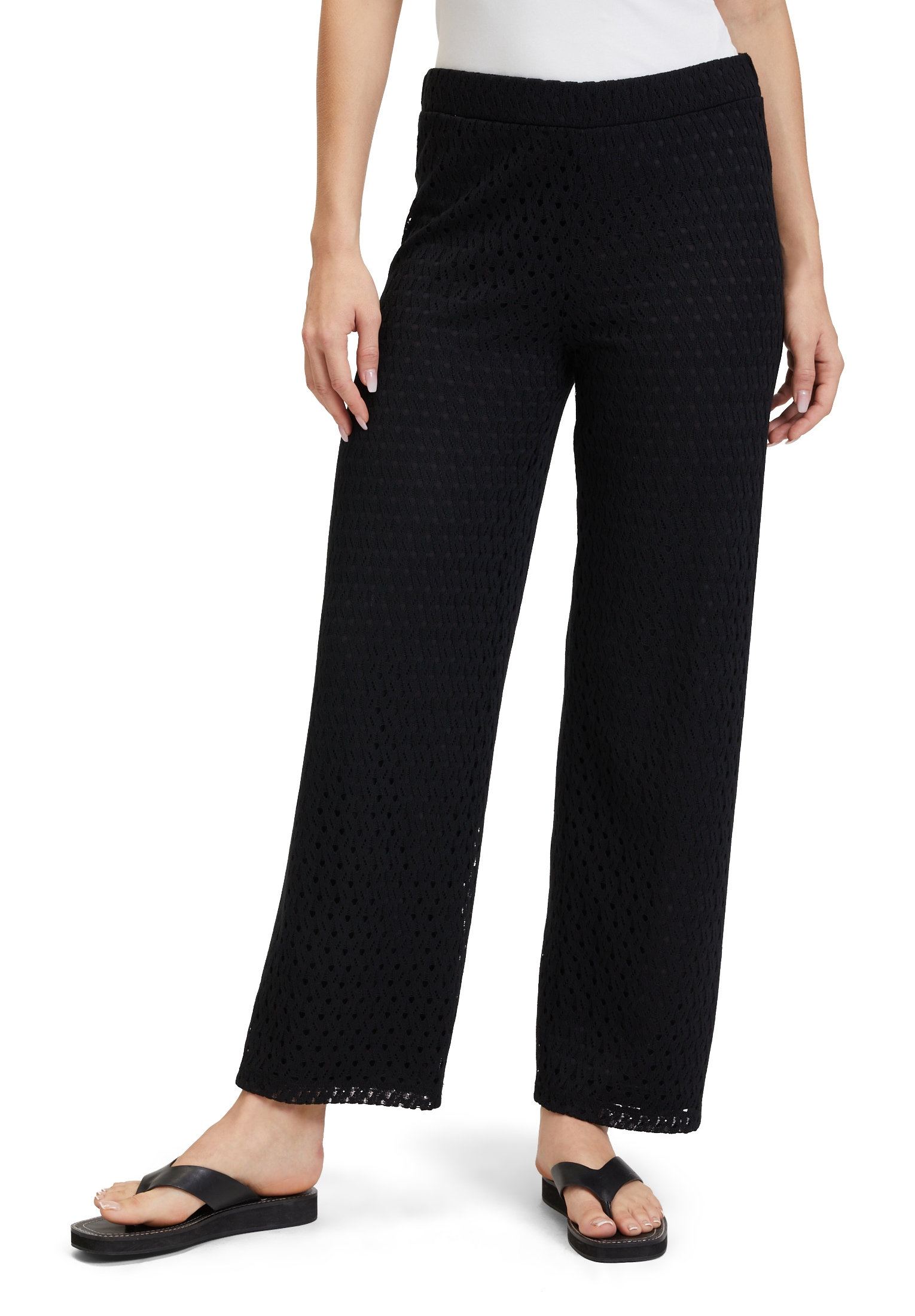 Betty&Co Schlupfhose »Schlupfhose mit Struktur«