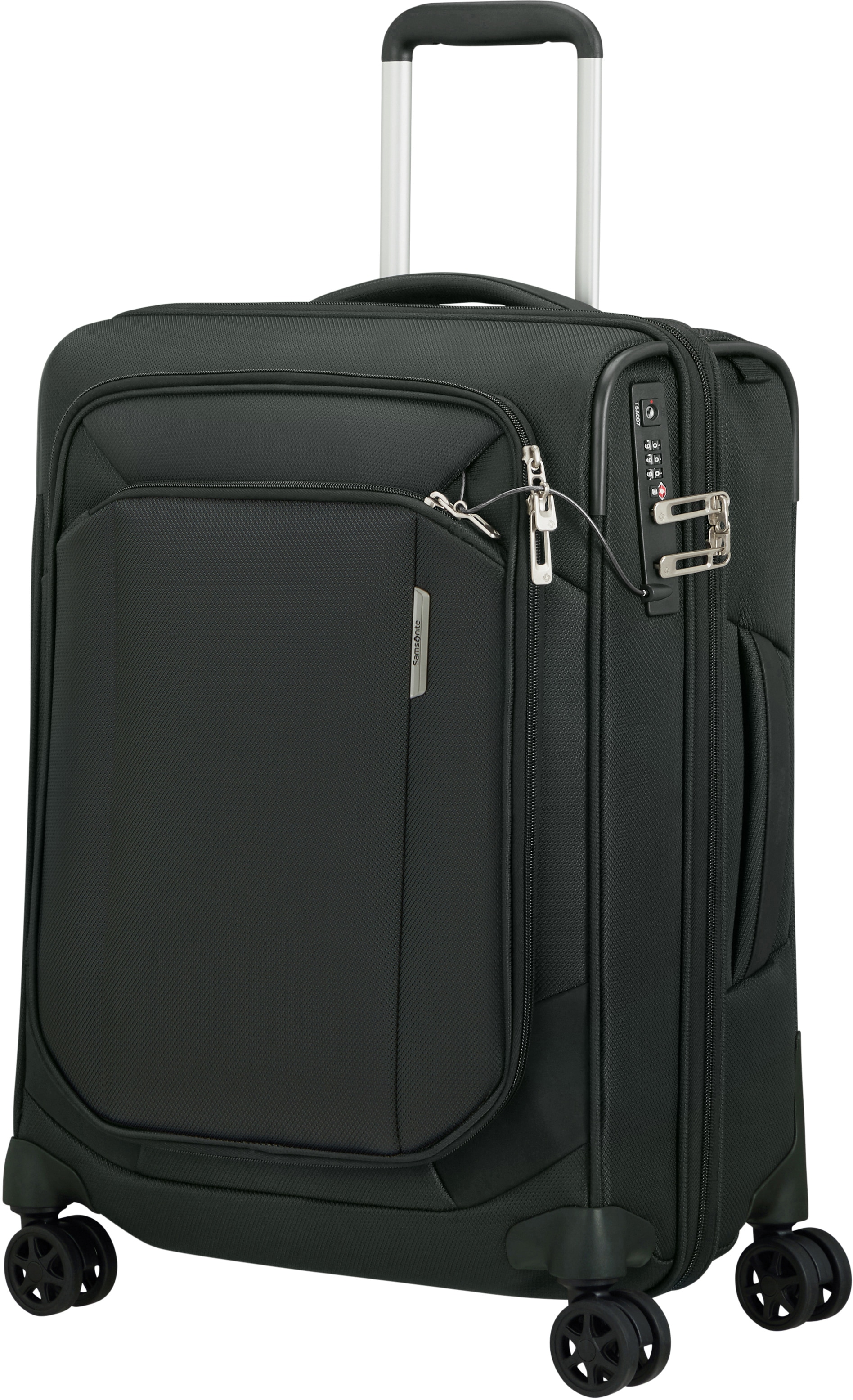 Samsonite Weichgepäck-Trolley »RESPARK exp, verschiedene Größen und Farben«, 4 Rollen, Reisekoffer Aufgabegepäck Reisegepäck mit Volumenerweiterung