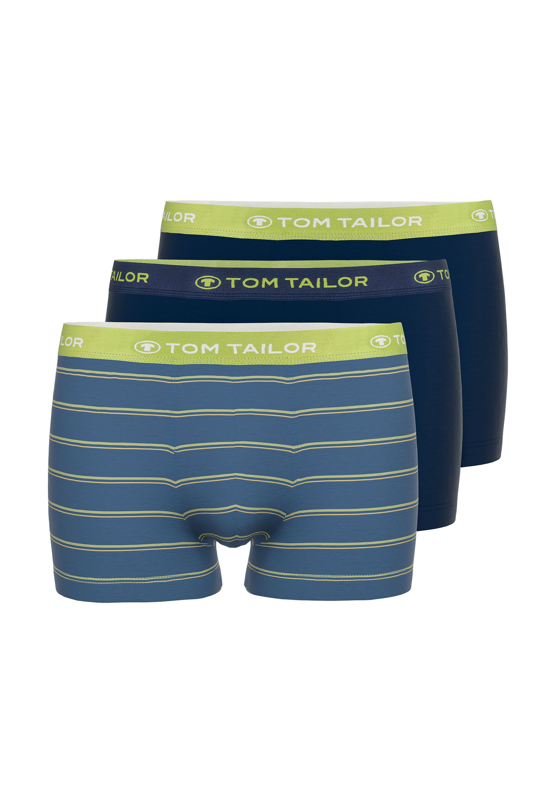 Boxershorts, (3er Pack), mit Logobund