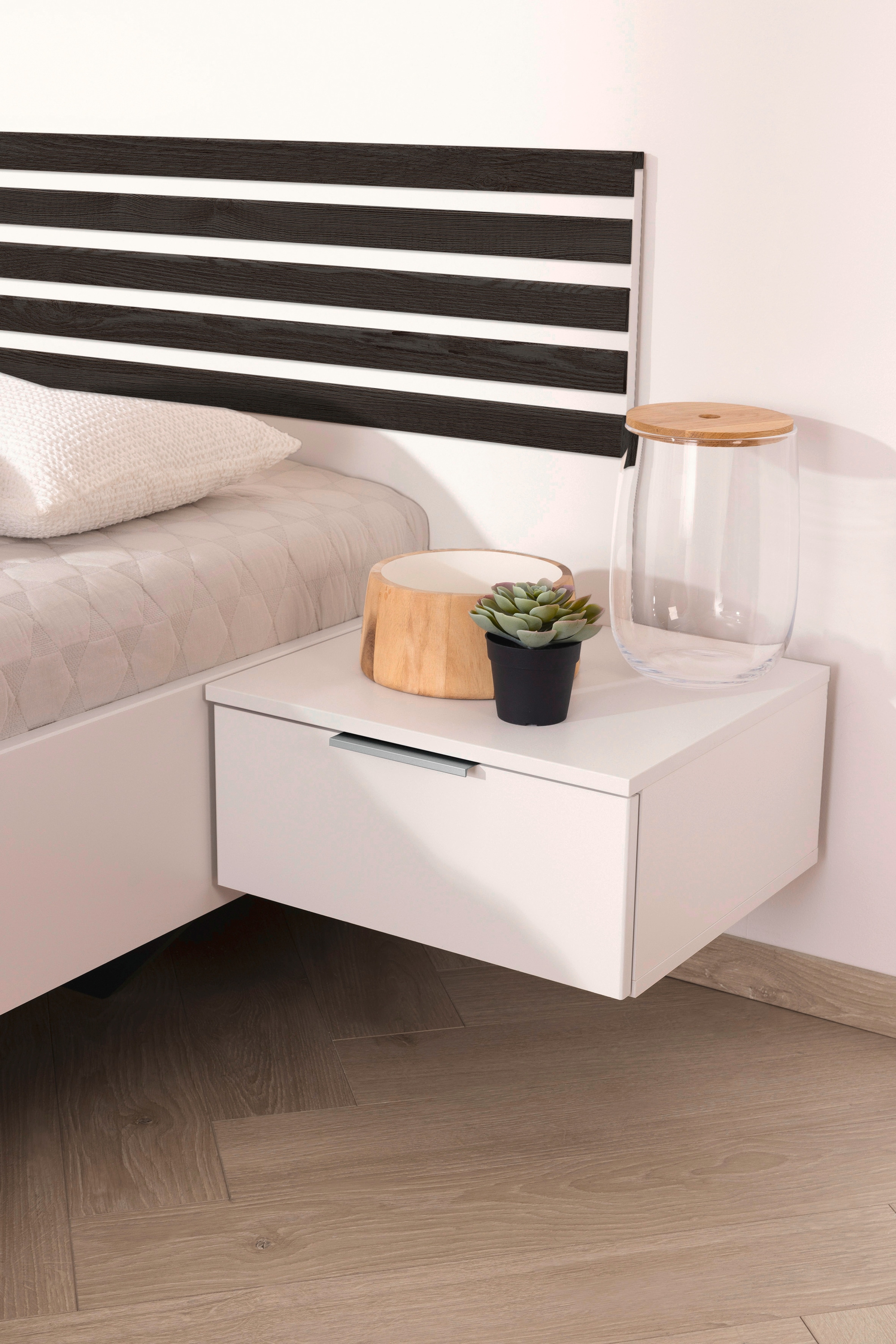 rauch Schlafzimmer-Set »Lamella«, (Set), mit eleganter Lamellenabsetzung