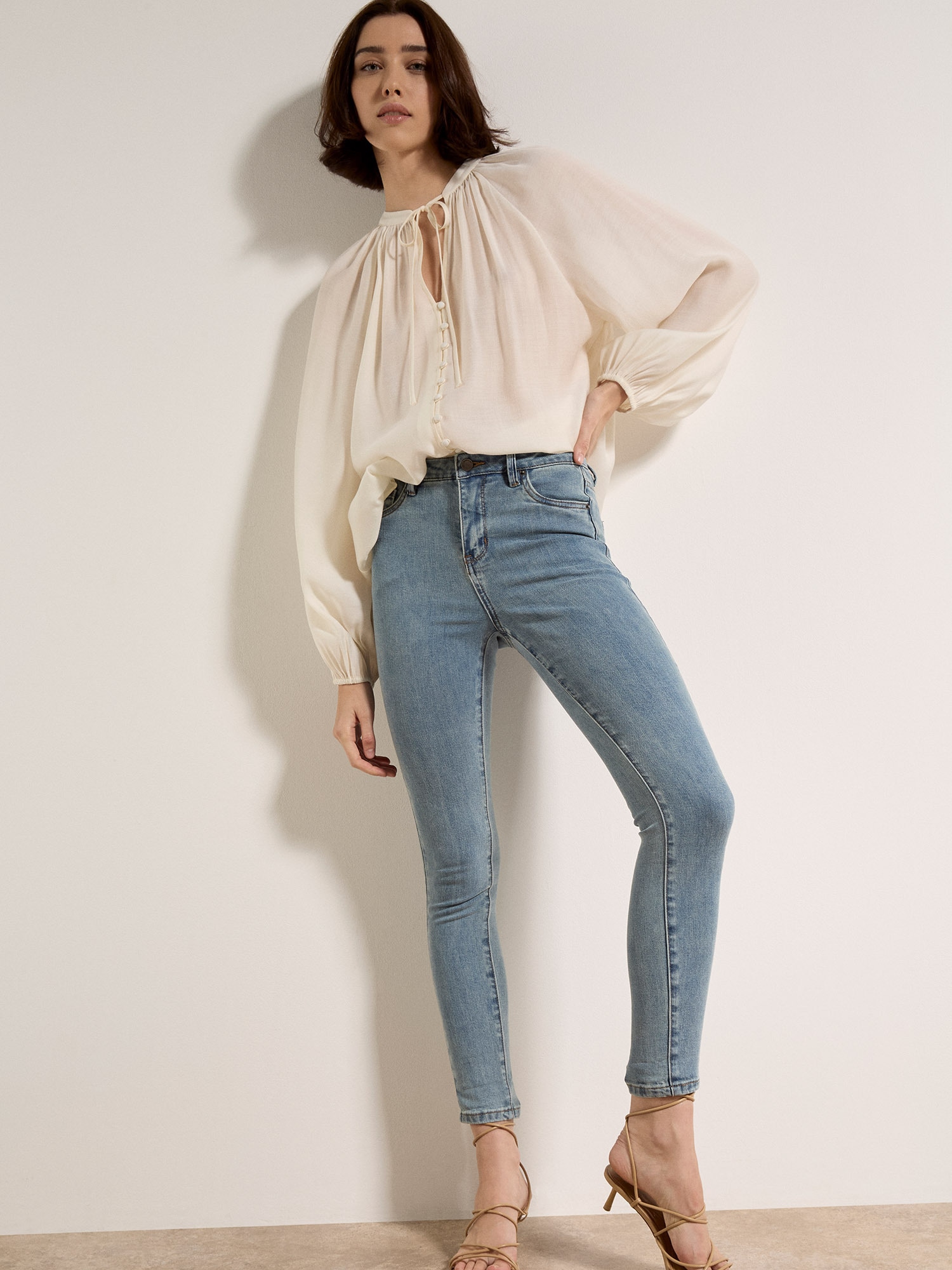 Apricot Relax-fit-Jeans »Jeans« Skinny-Fit Jeans