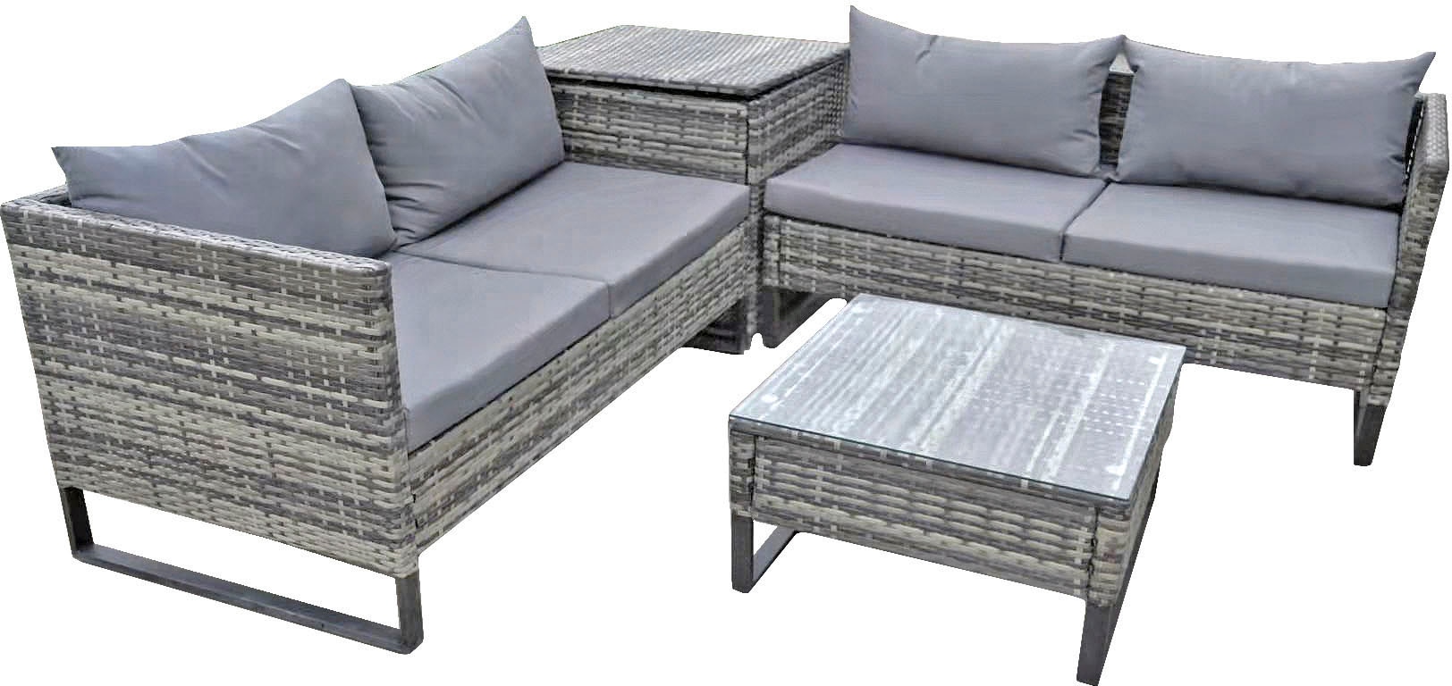 Gartenlounge-Set »RAMIRA«, (4 tlg.)