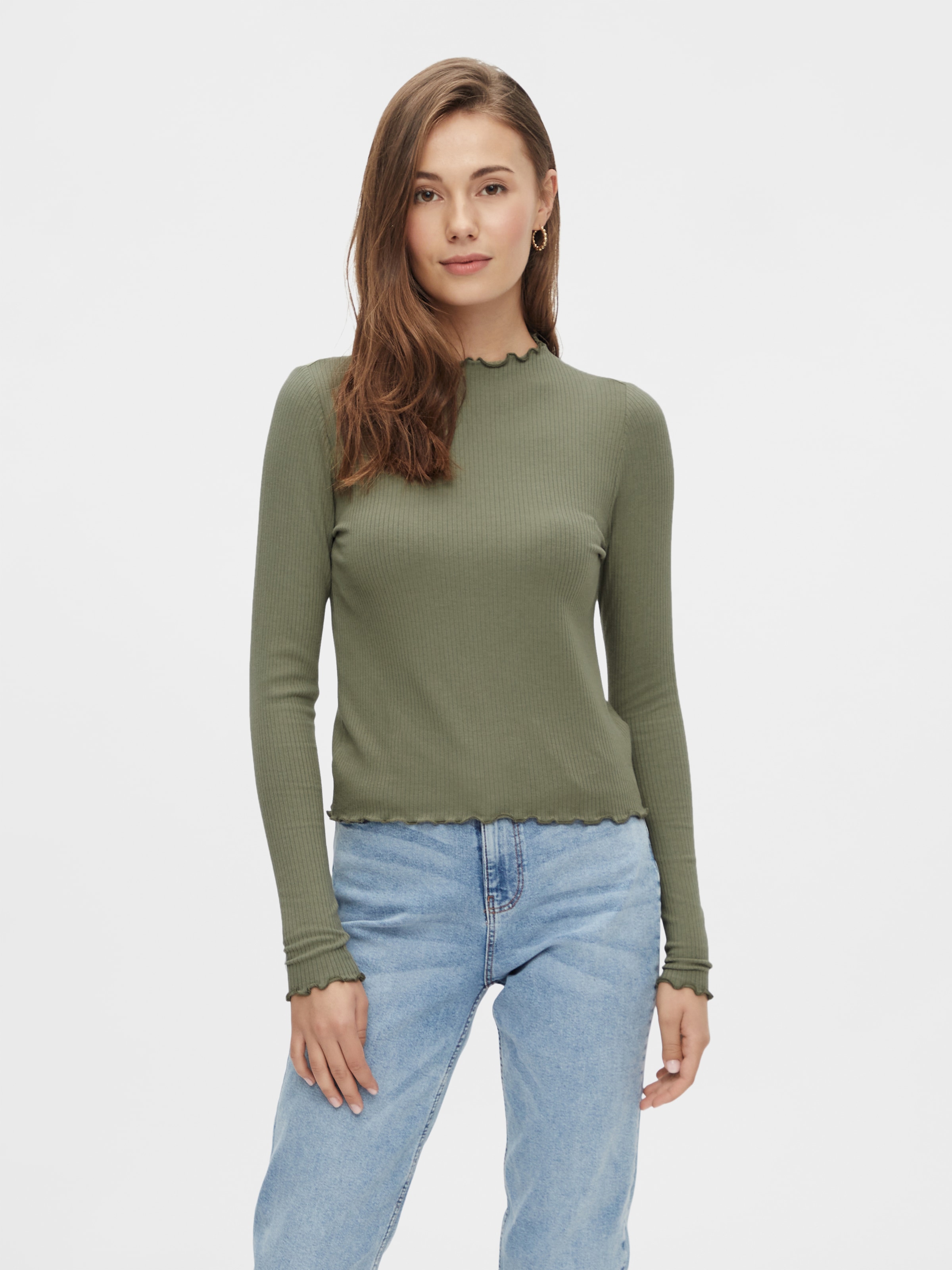 pieces Langarmshirt »PCNICCA LS TOP NOOS«