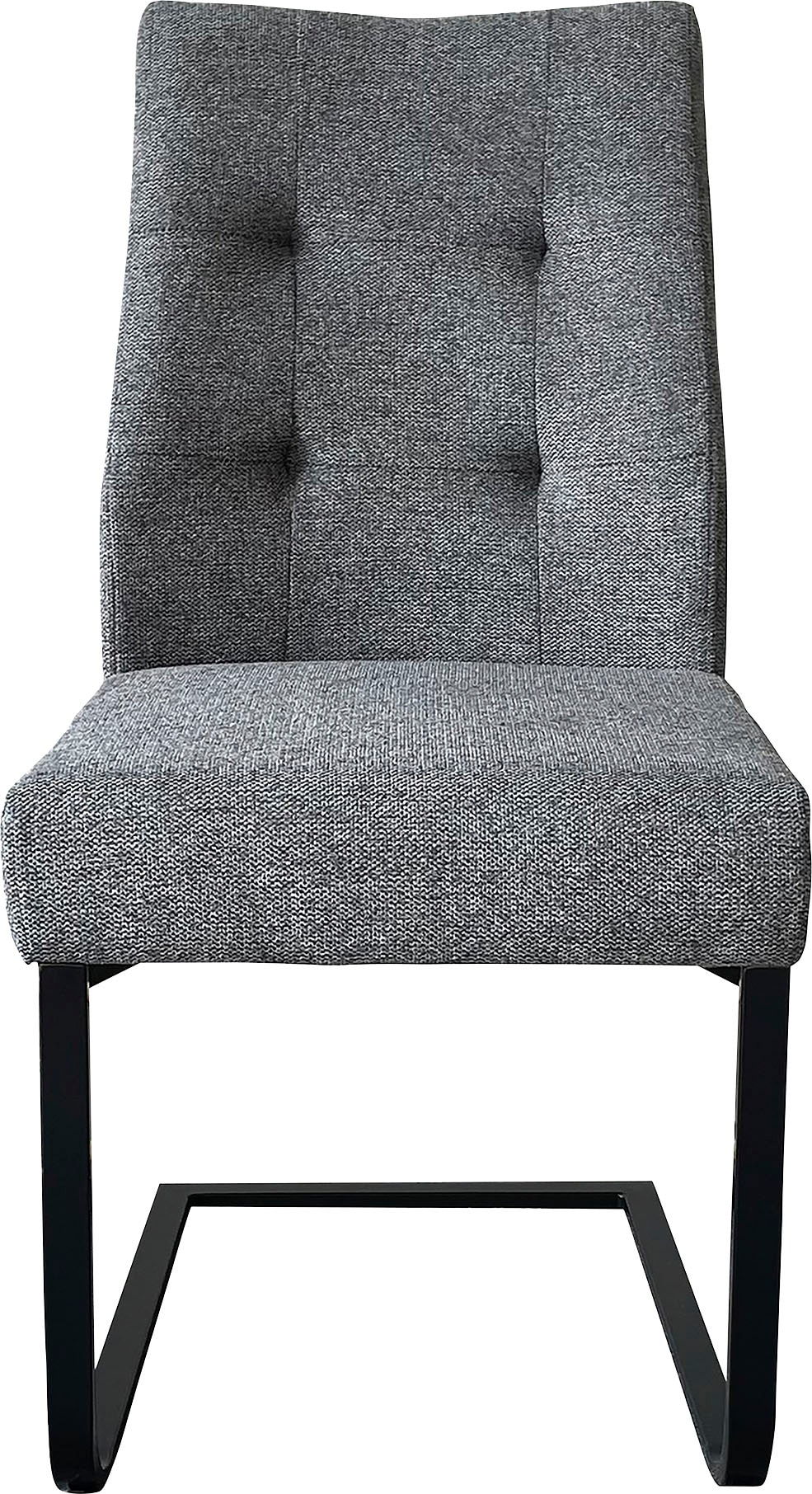 byLIVING Esszimmerstuhl »Marlen XXL«, (Set), 2 St., Webstoff, bis zu 150 kg belastbar, Vintage-Bezug, Freischwinger
