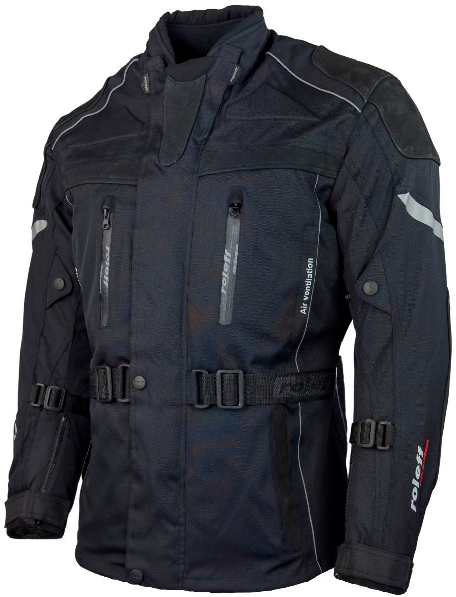 roleff Motorradjacke »Kodra-Jacke VALETTA«, Mit Sicherheitsstreifen