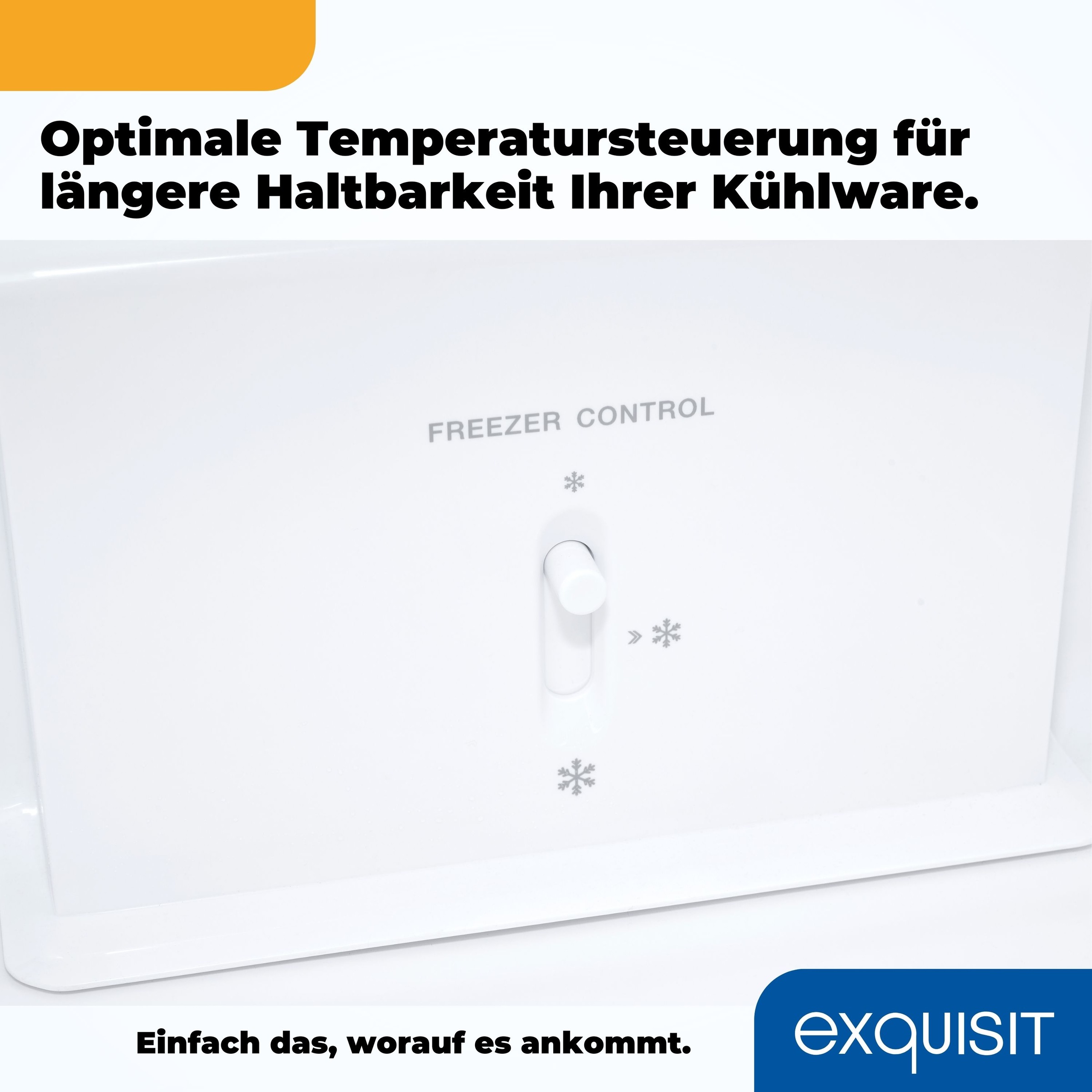 exquisit Kühl-/Gefrierkombination »KGC250-85--040D inoxlook«