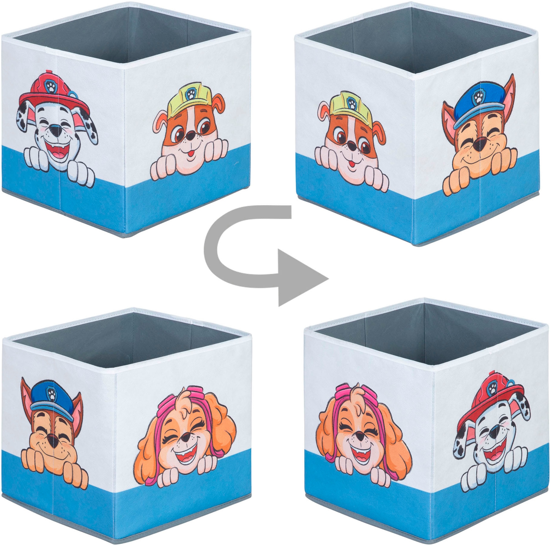 roba® Aufbewahrungsbox »Paw Patrol«, (Set)