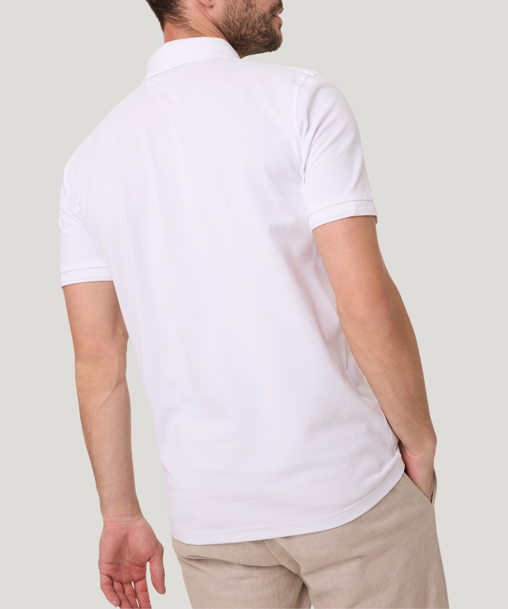 Pioneer Authentic Jeans Poloshirt, mit Logostickerei