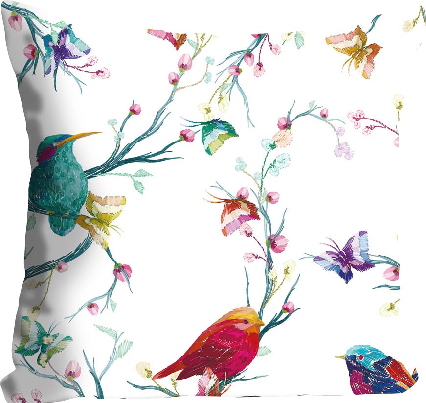 queence Dekokissen »Elsie«, mit bunten Kolibris