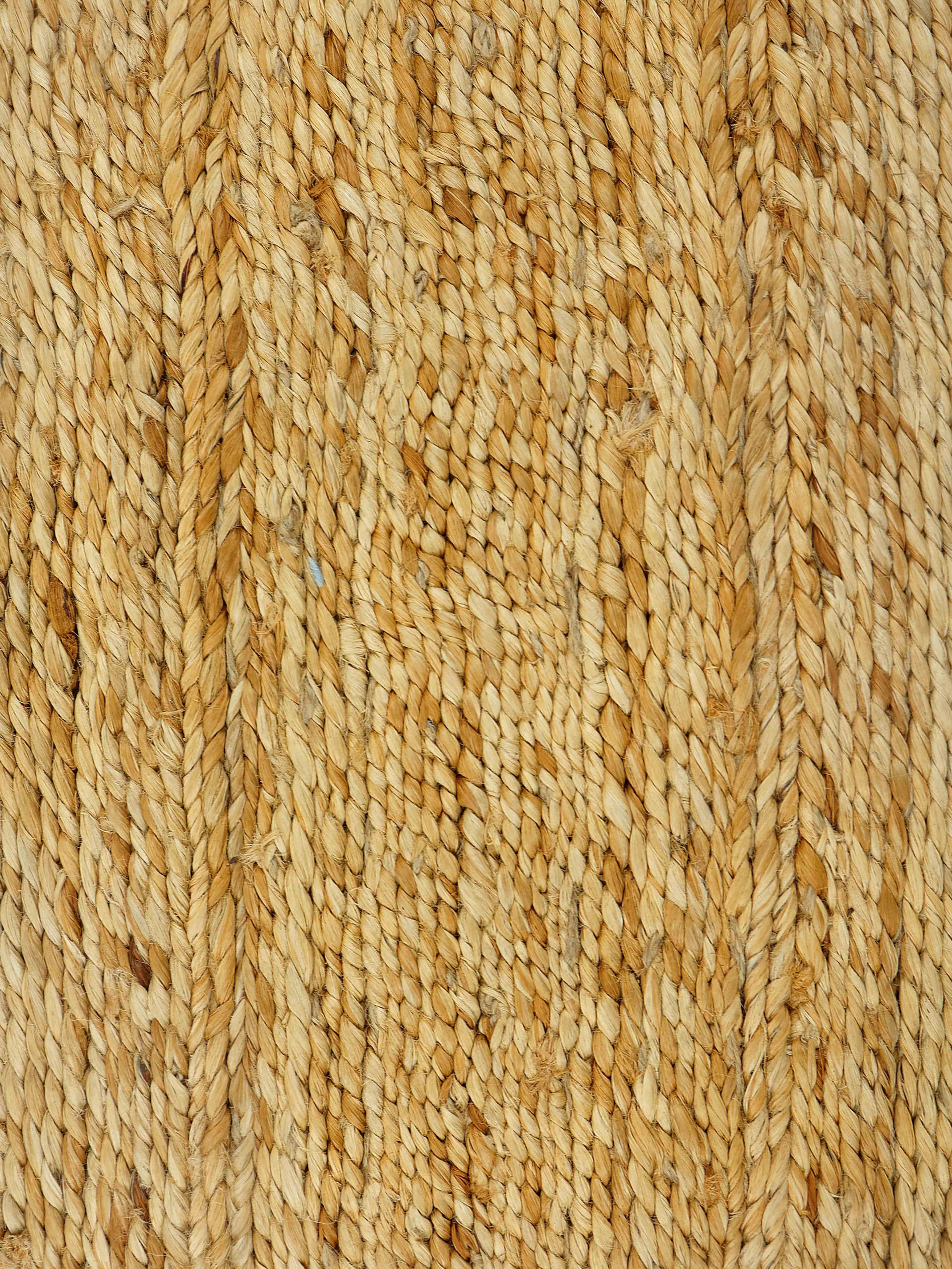 carpetfine Sisalteppich »Juteteppich Luca«, rund, natürliches Pflanzenmaterial von Hand gewebt, Boho Style