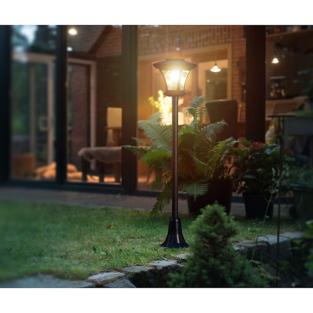 IC Gardenstyle LED Außen-Stehlampe »LED Solarlaterne 120 cm -2eer«, 2 St., Warmweiß, Set mit 2 Stück