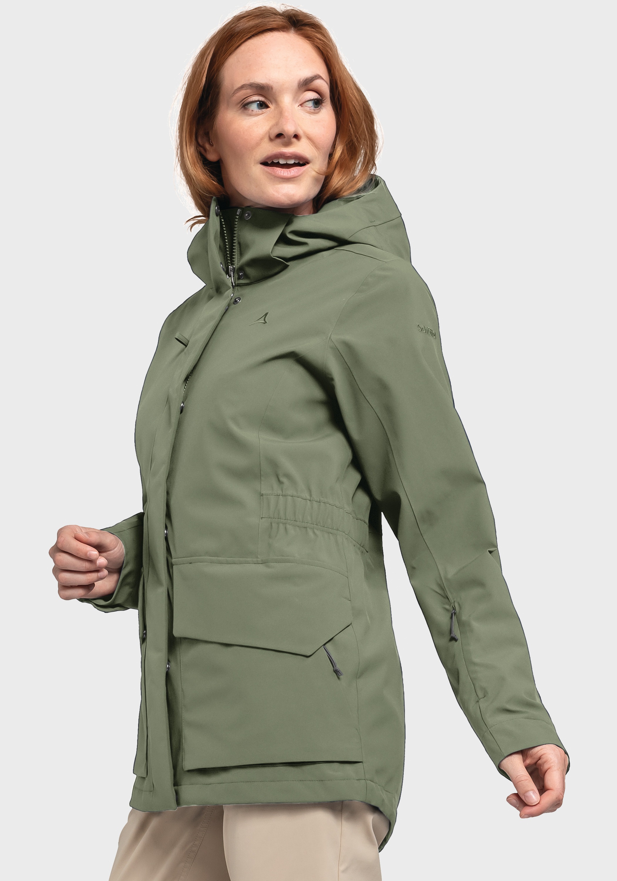 Schöffel Outdoorjacke »Jacket Geneva L«, mit Kapuze